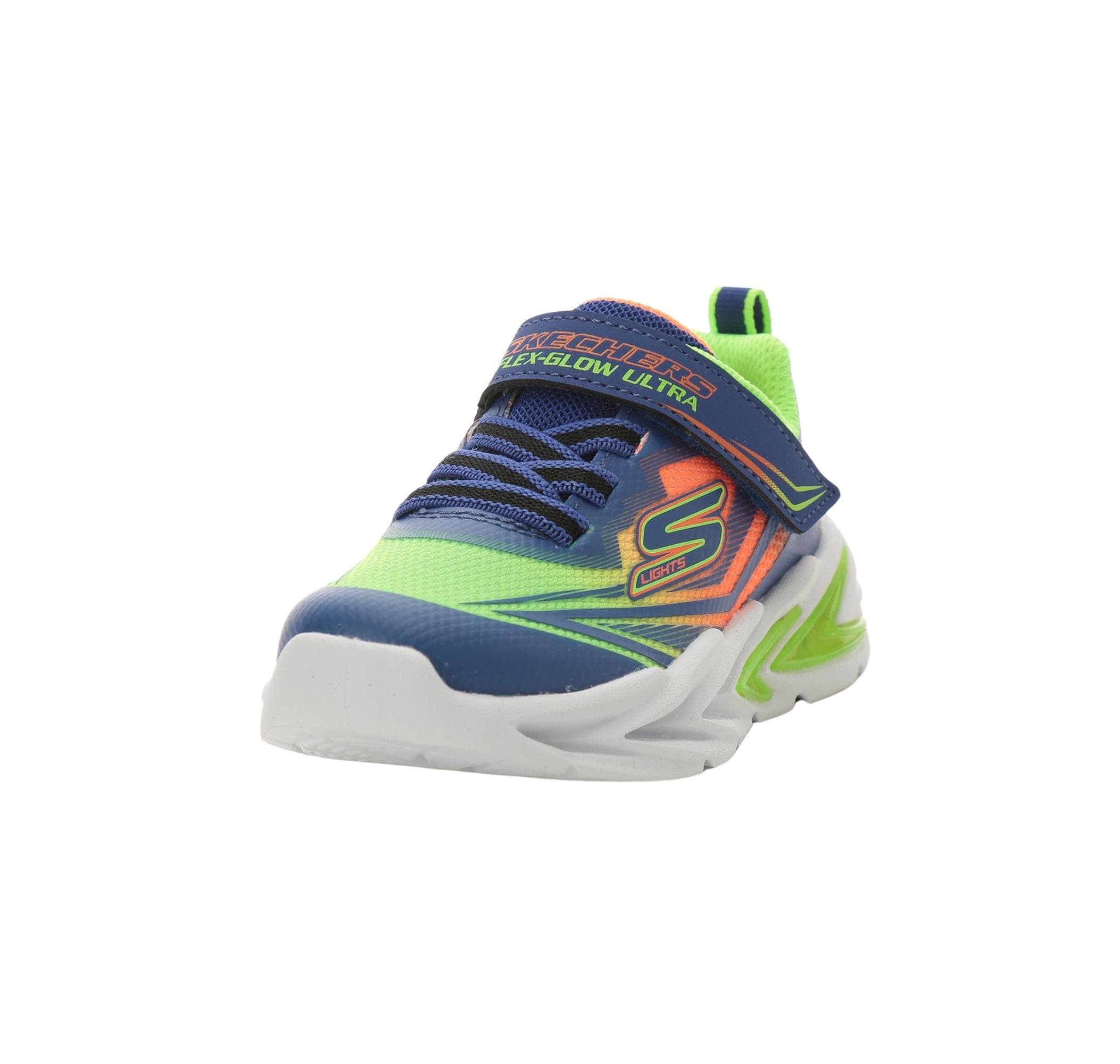 Skechers Skechers Flexglow Ultra Bebek Spor Ayakkabı Mavi - 3