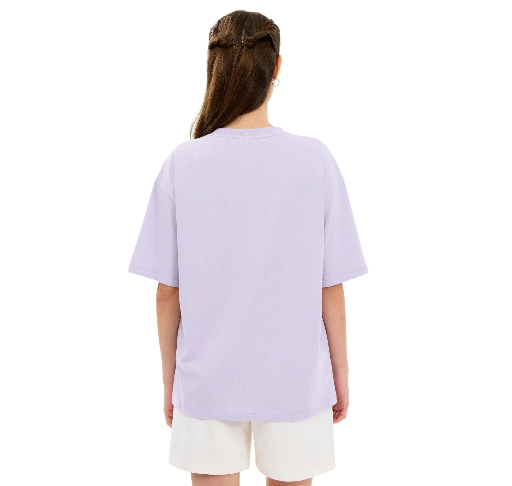 Skechers Skechers G Graphic Tee Oversize Çocuk T-Shirt Mor - 2