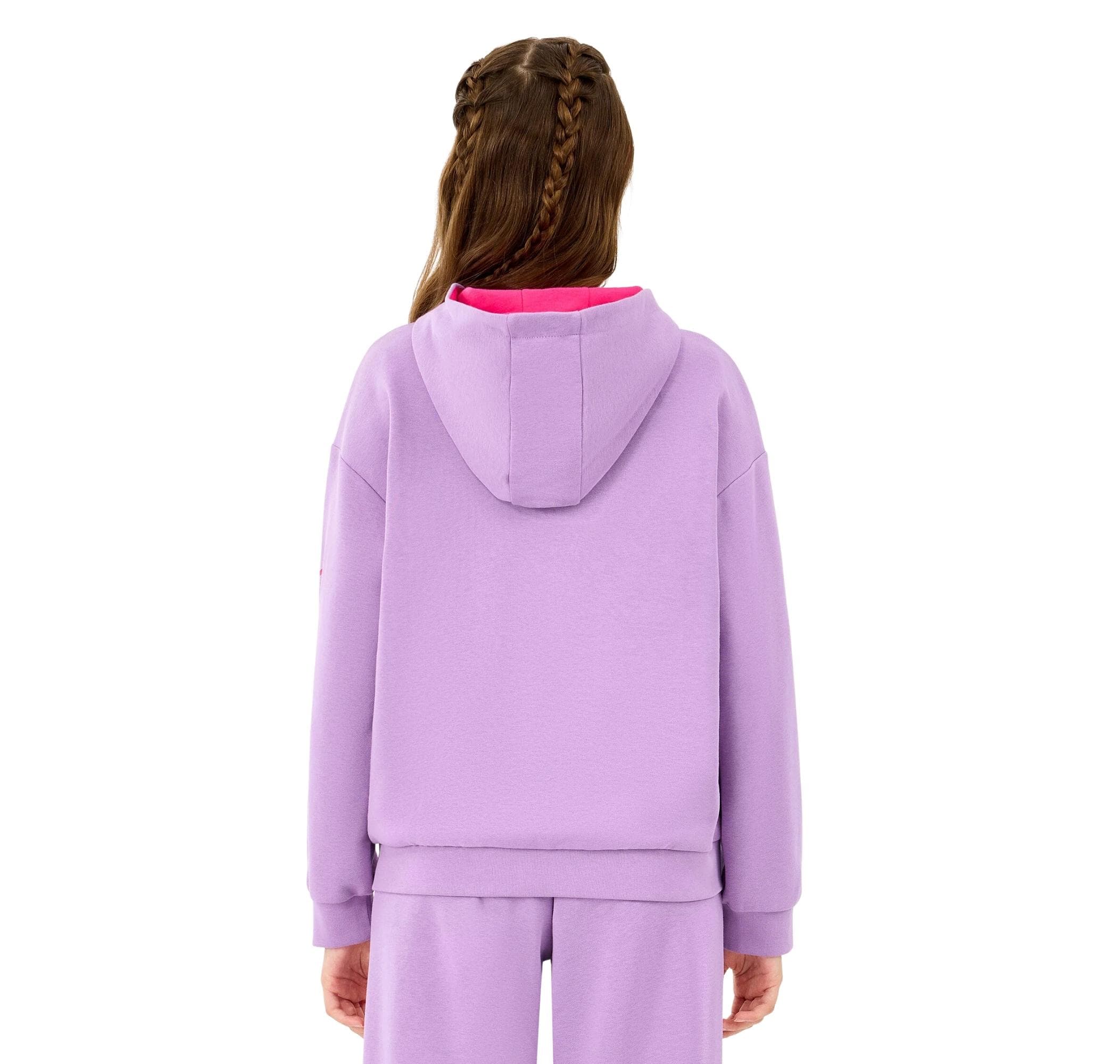 Skechers Skechers G Lw Fleece Full Zıp Çocuk Ceket Mor - 2