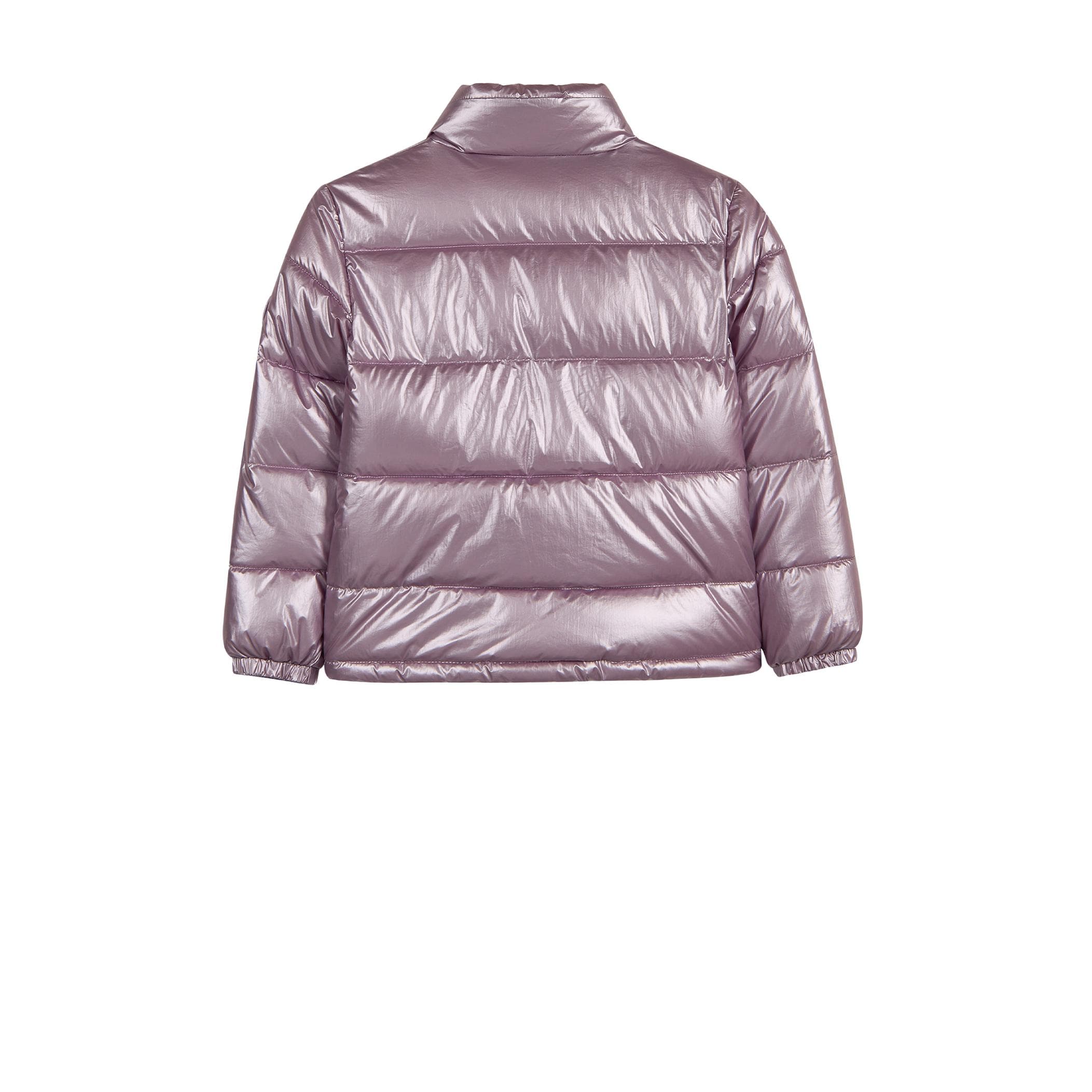Skechers Skechers G Puffer Shiny Jacket Çocuk Mont Pembe - 3