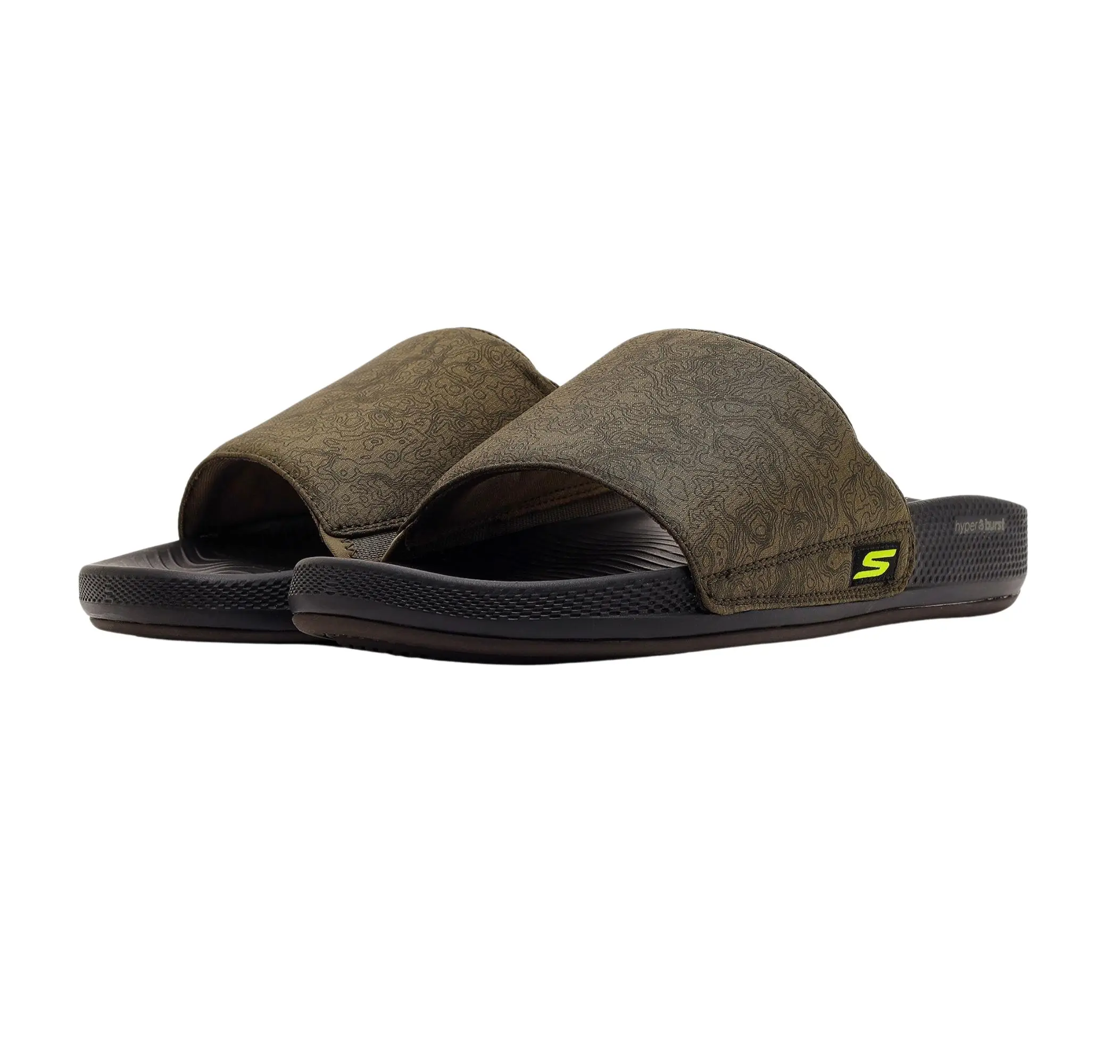 Skechers Skechers Hyper Slıde Erkek Terlik Kahve - 2