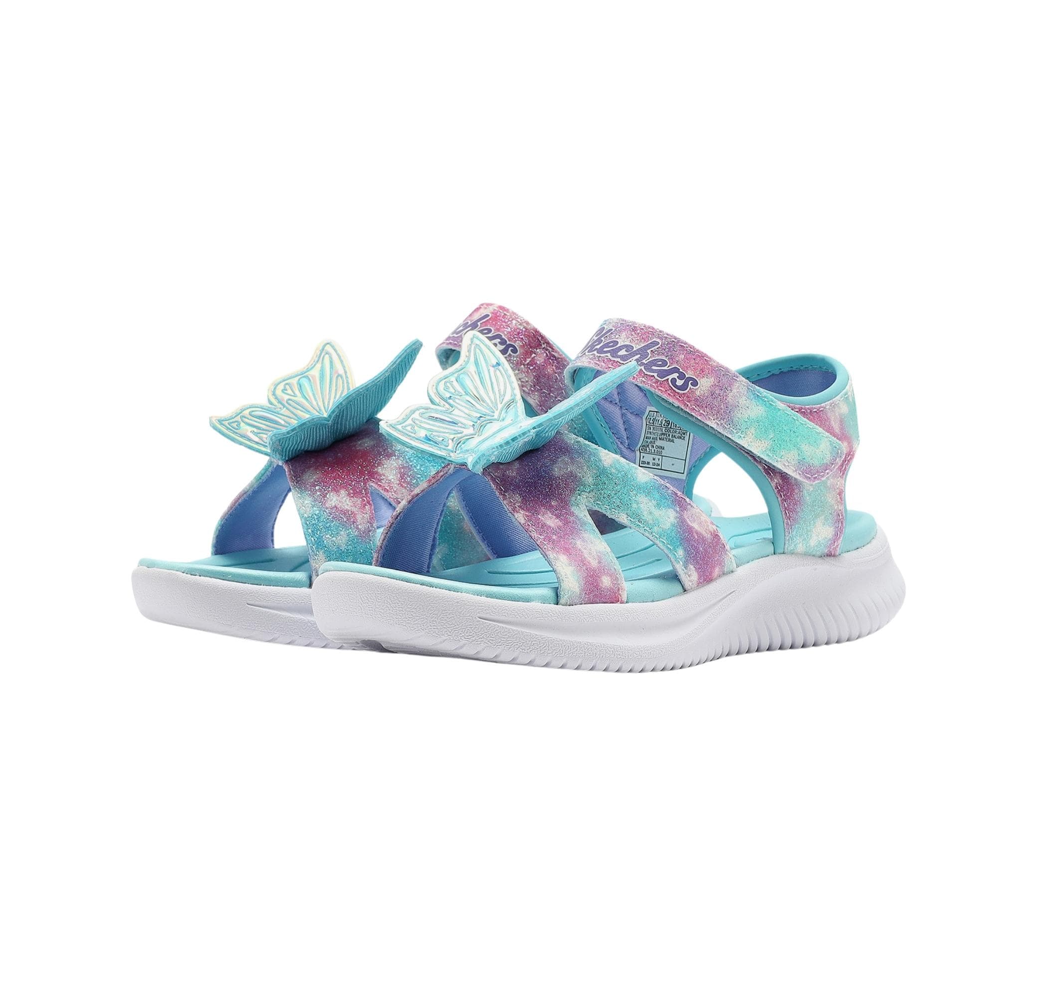Skechers Skechers Jumpsters Sandal - Butterfly Brıtes Çocuk Sandalet Mavi - 2