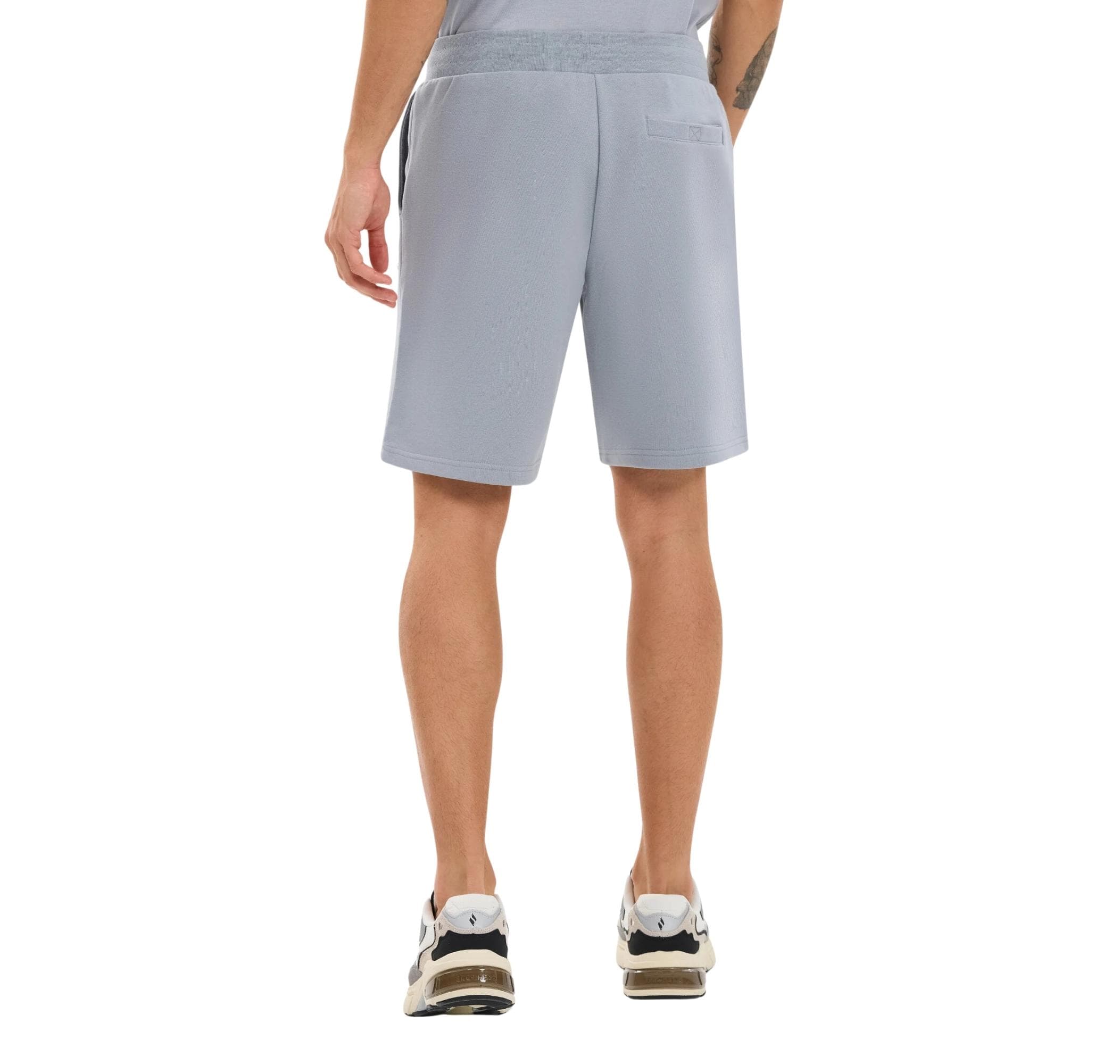 Skechers Skechers M Essential Sweat Short Erkek Şort Ve Kapri Gri - 3