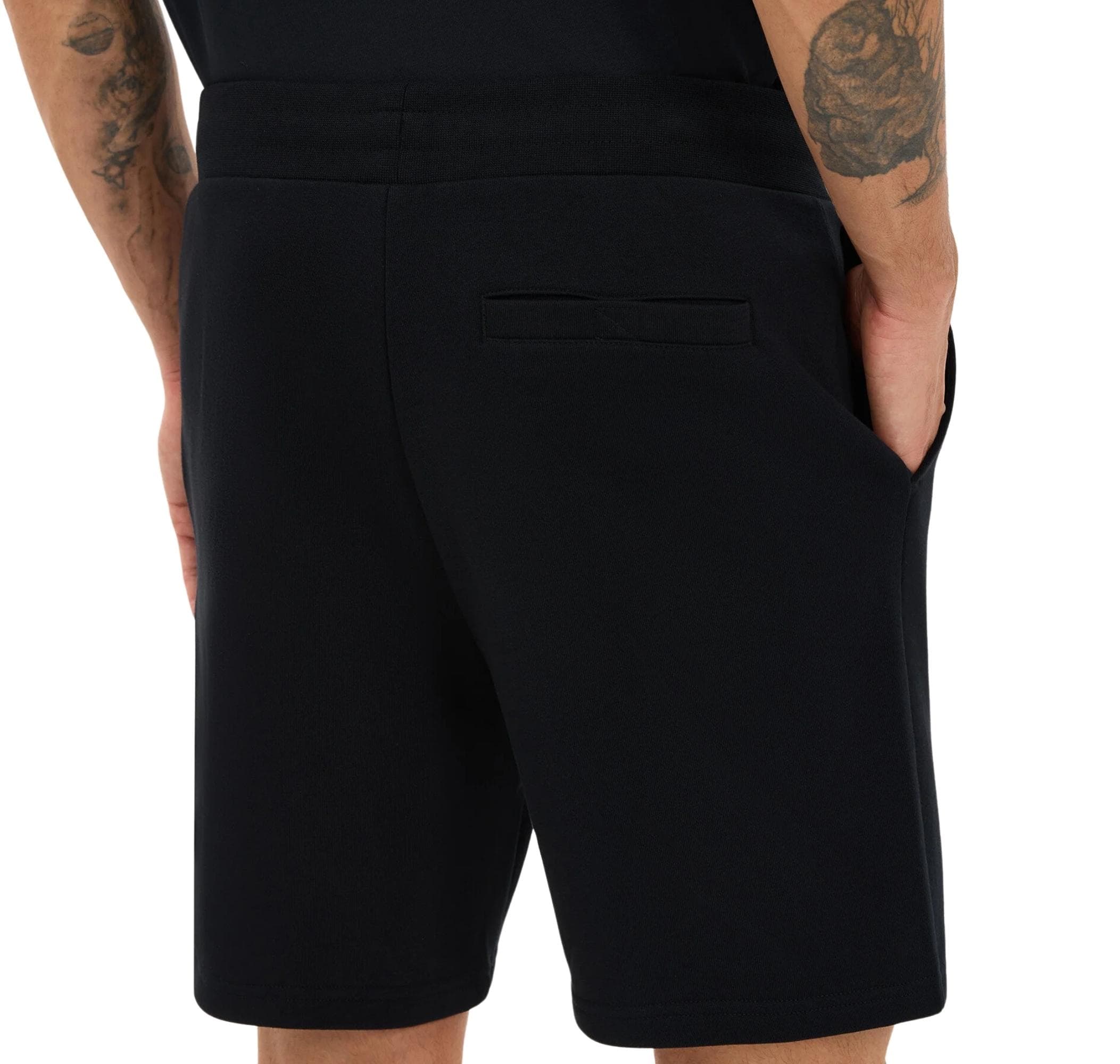 Skechers Skechers M Essential Sweat Short Erkek Şort Ve Kapri Siyah - 5