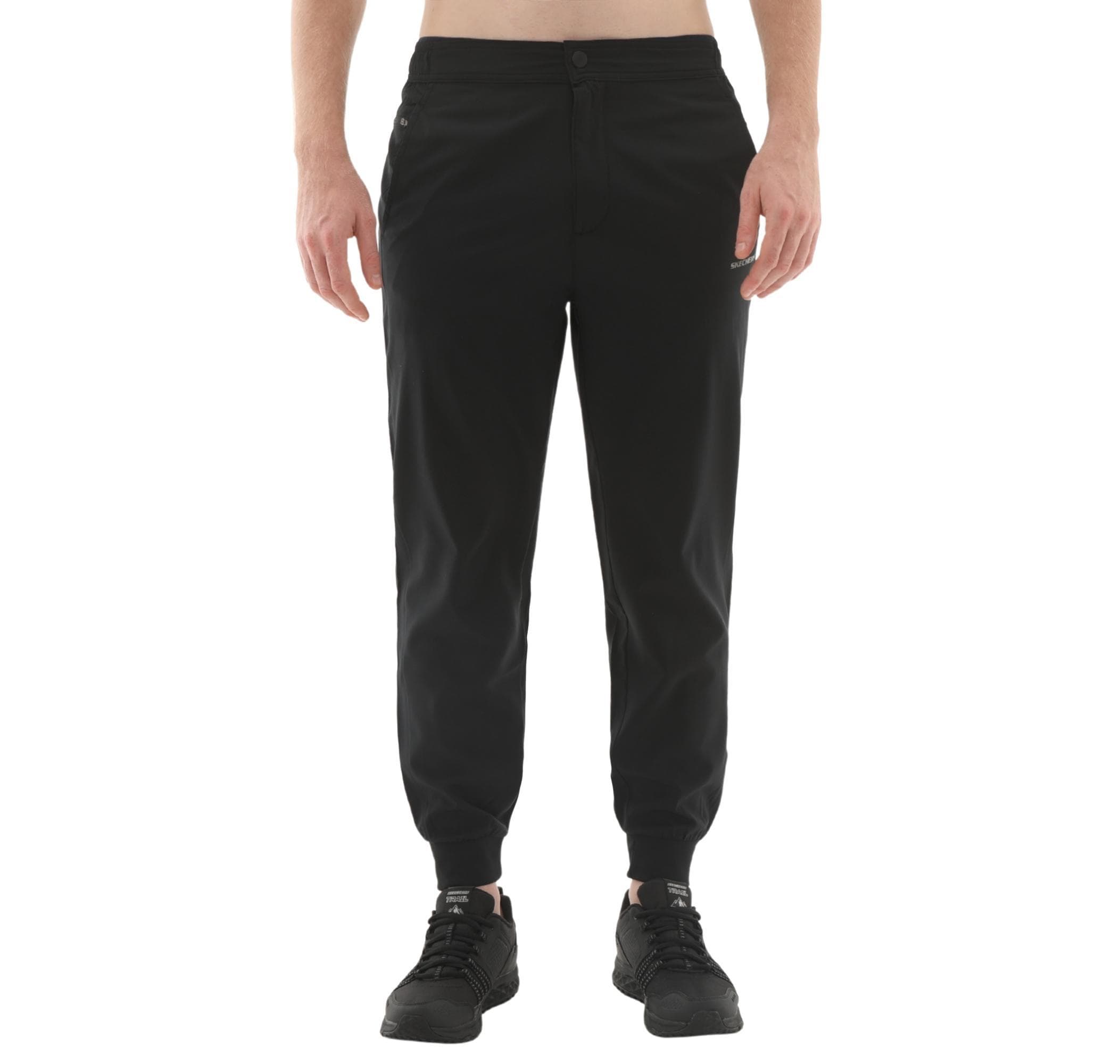 Skechers Skechers M Micro Coll. Side Zipper Jogger Fit Pant Erkek Eşofman Altı Siyah