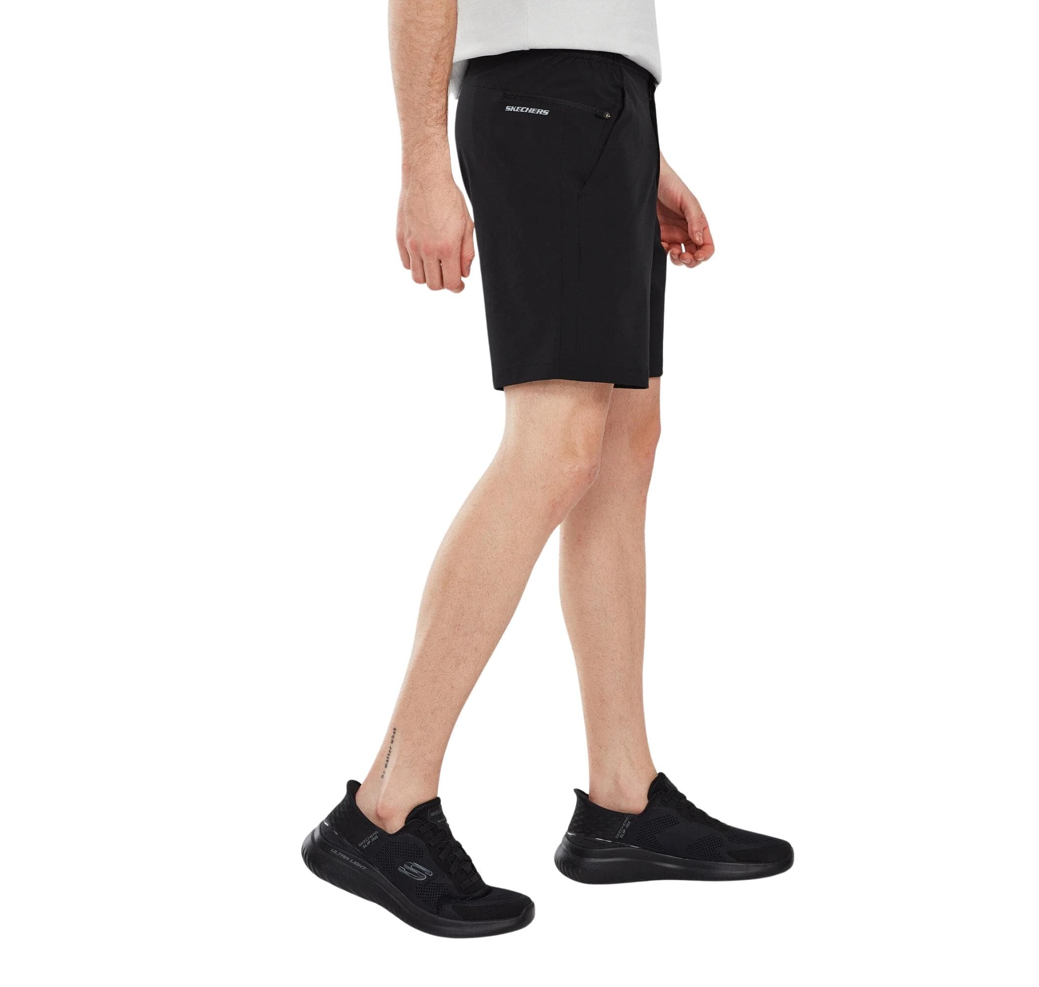 Skechers Skechers M Micro Collection 7 Inch Walk Short Erkek Şort Ve Kapri Siyah - 3