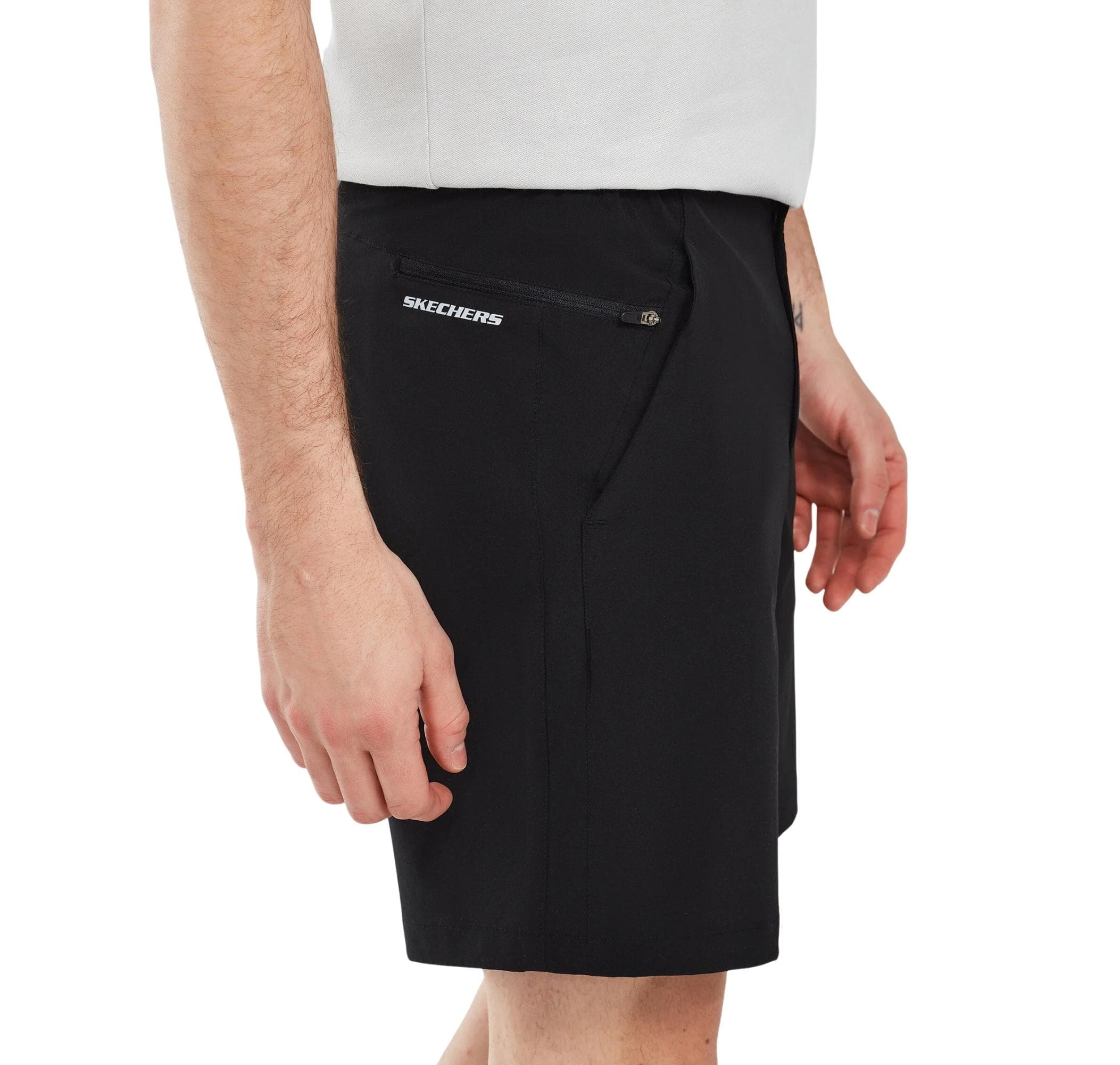 Skechers Skechers M Micro Collection 7 Inch Walk Short Erkek Şort Ve Kapri Siyah - 5