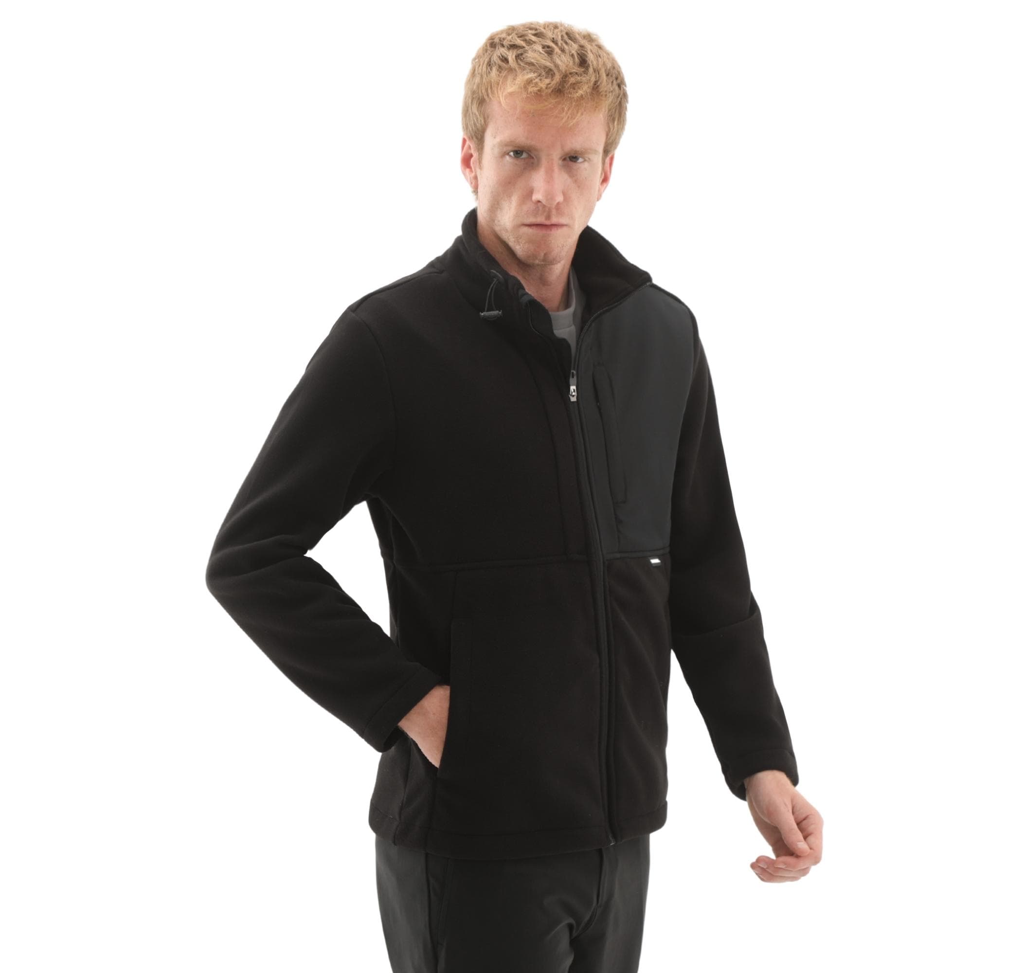 Skechers Skechers M Polar Jacket Erkek Ceket Siyah - 3