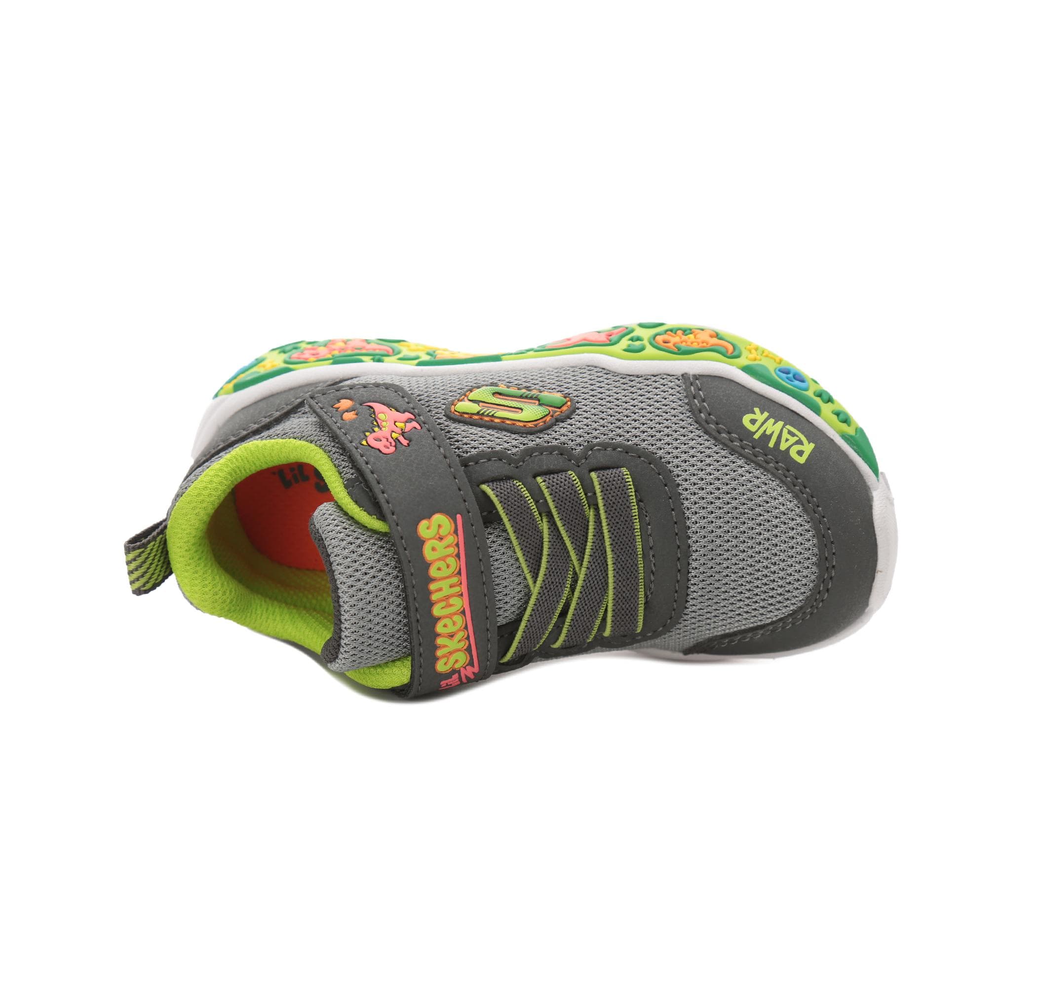 Skechers Skechers Play Scene Bebek Spor Ayakkabı Gri - 5