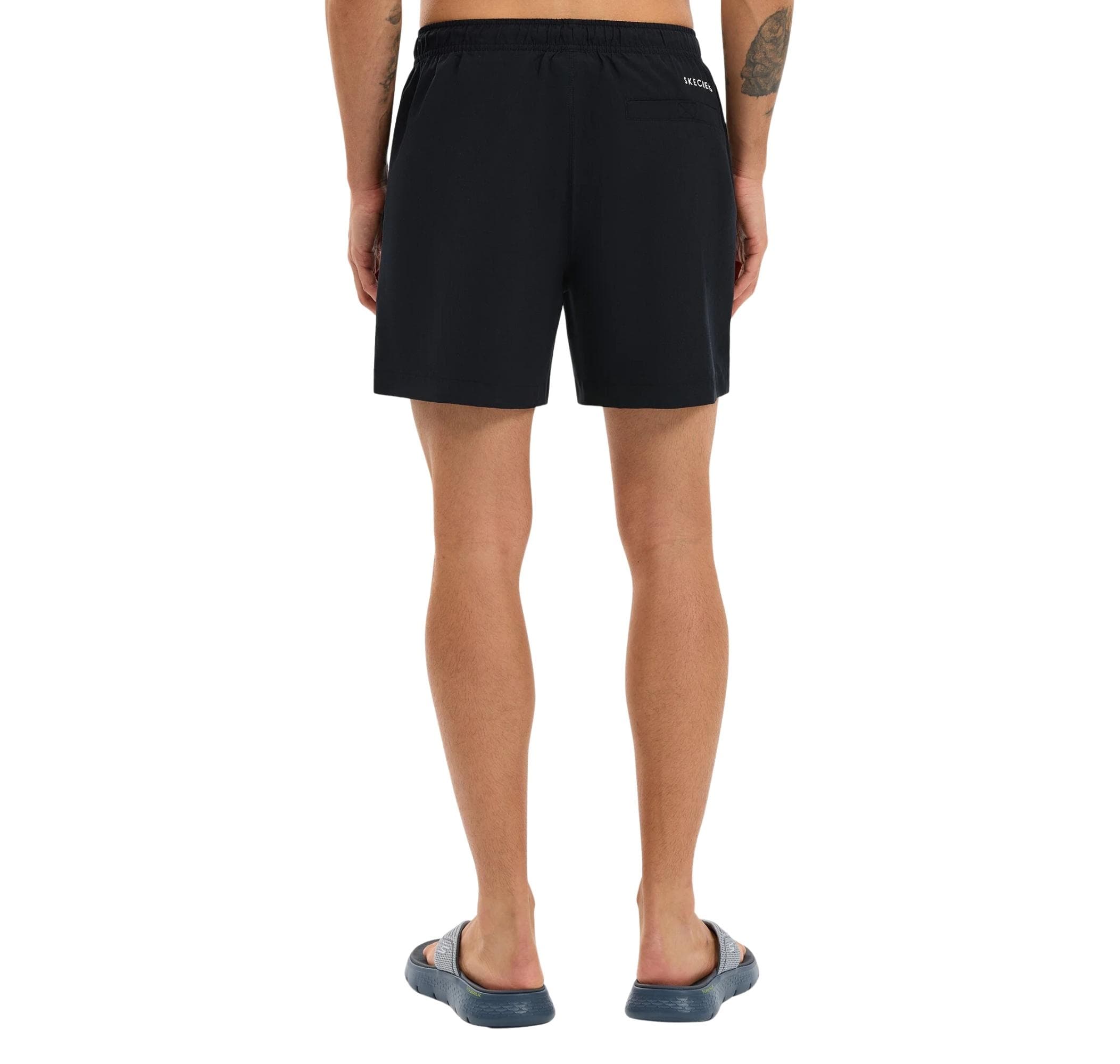 Skechers Skechers Swimwear M 5 İnch Short Erkek Mayo Siyah - 3