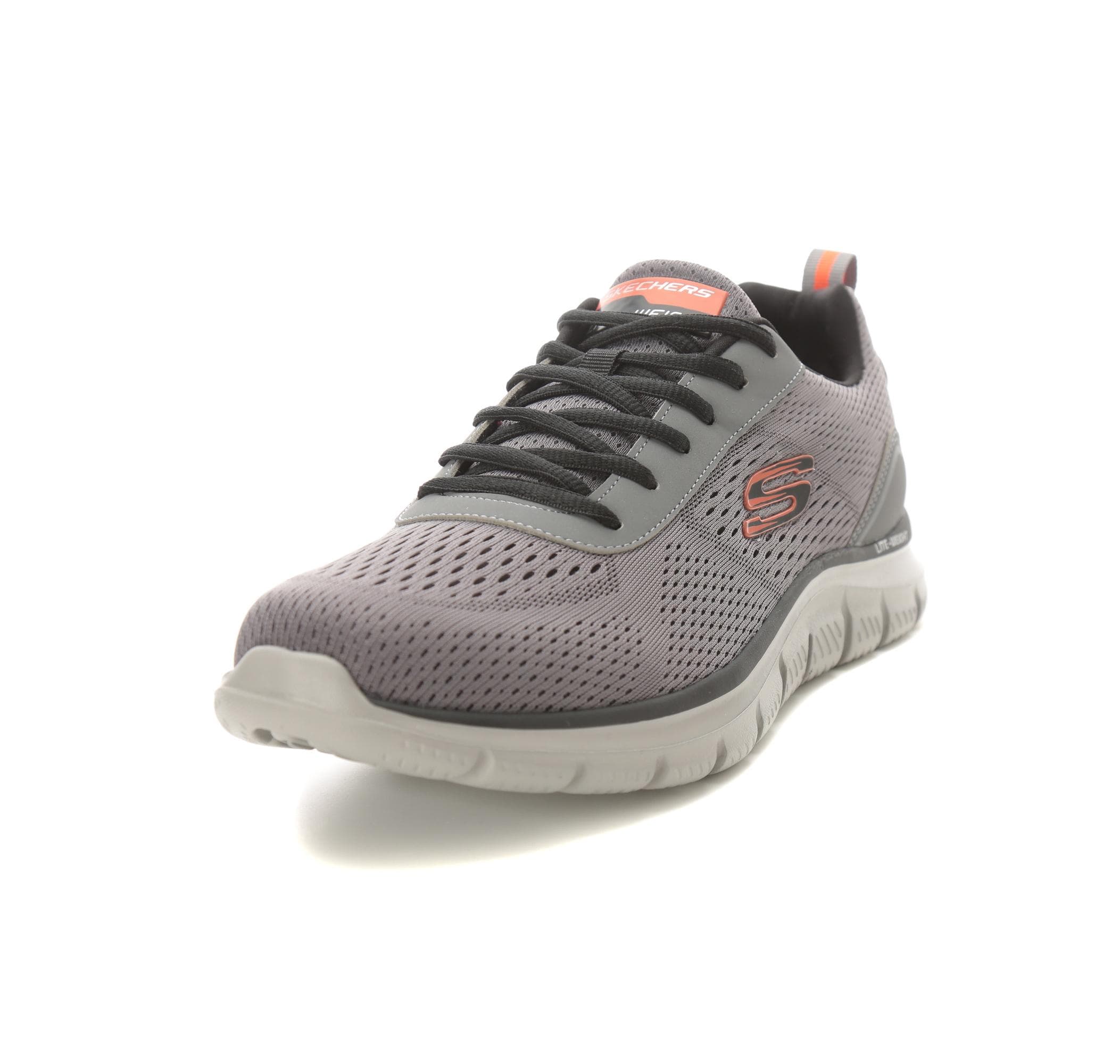 Skechers Skechers Track-Leshur Erkek Spor Ayakkabı Gri - 2