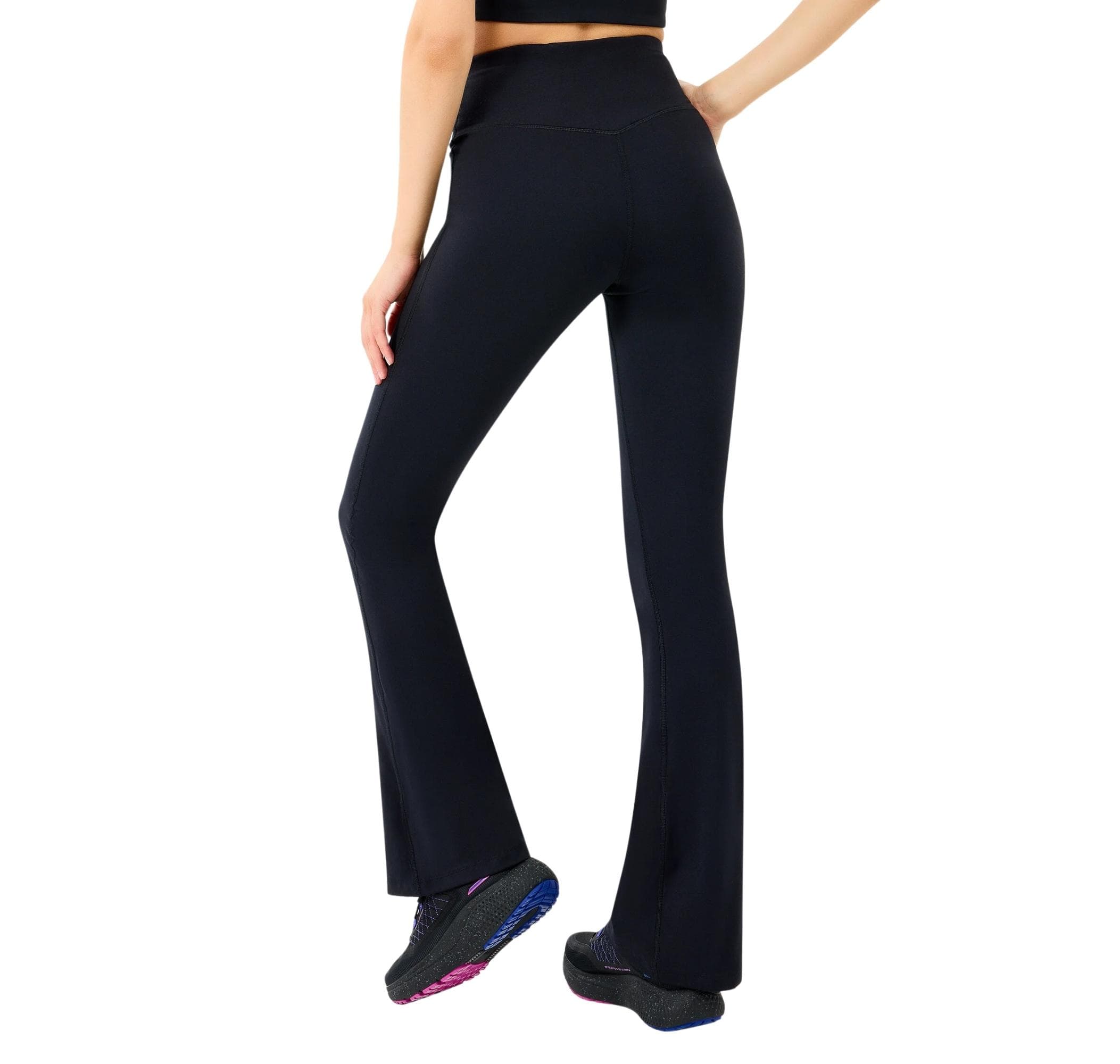Skechers Skechers W Basic Flare Legging Kadın Tayt Siyah - 3