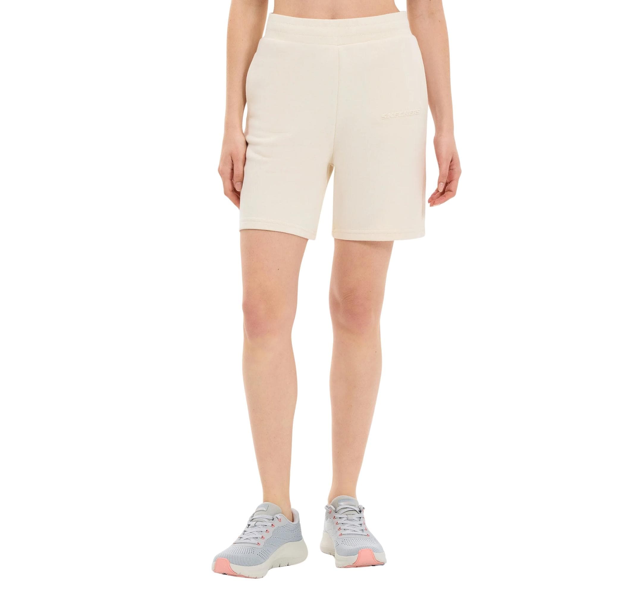 Skechers Skechers W Essential 5 Inch Sweat Short Sweat Short Kadın Şort Ve Kapri Bej