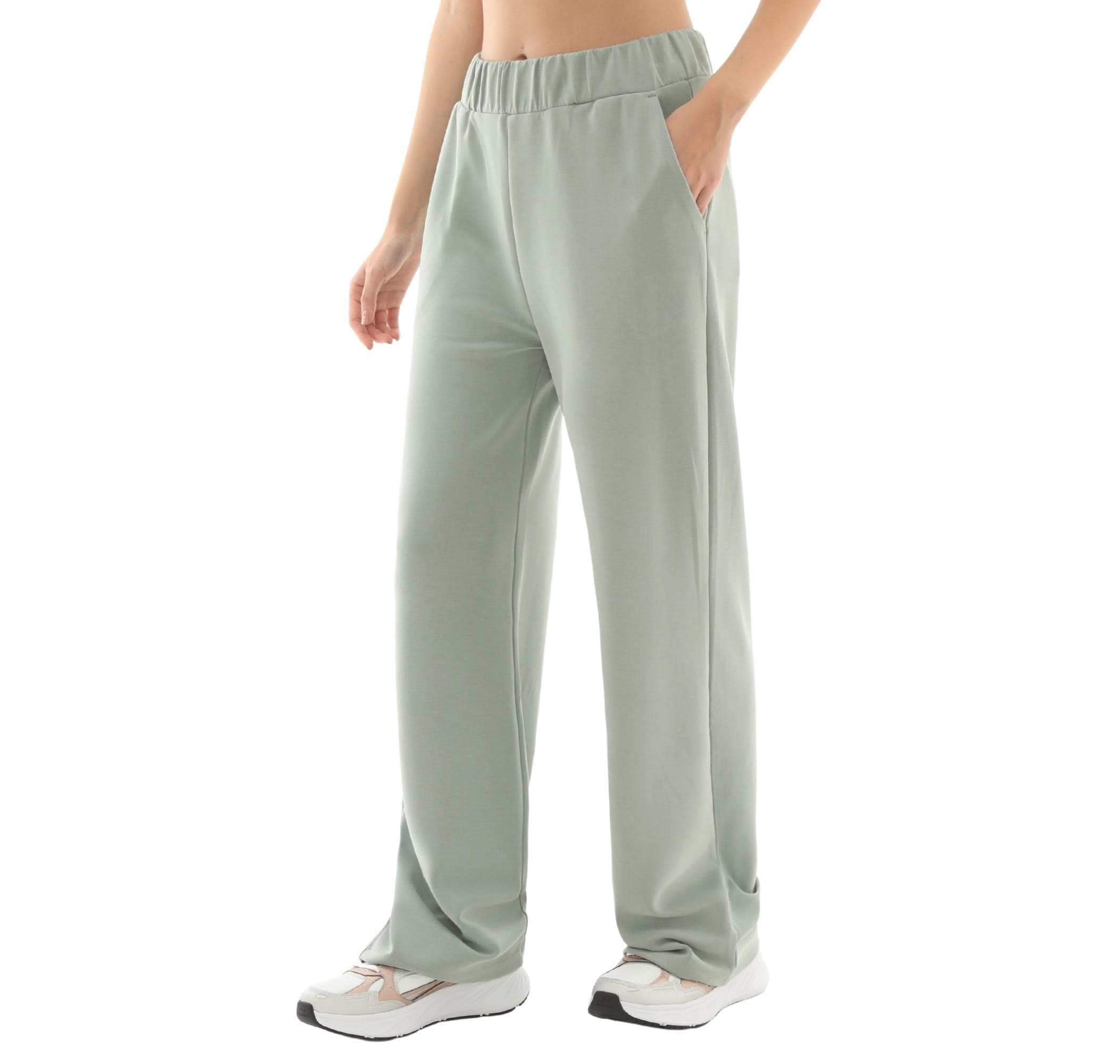 Skechers Skechers W Lounge Loose Wide Leg Sweatpant Kadın Eşofman Altı Gri - 2