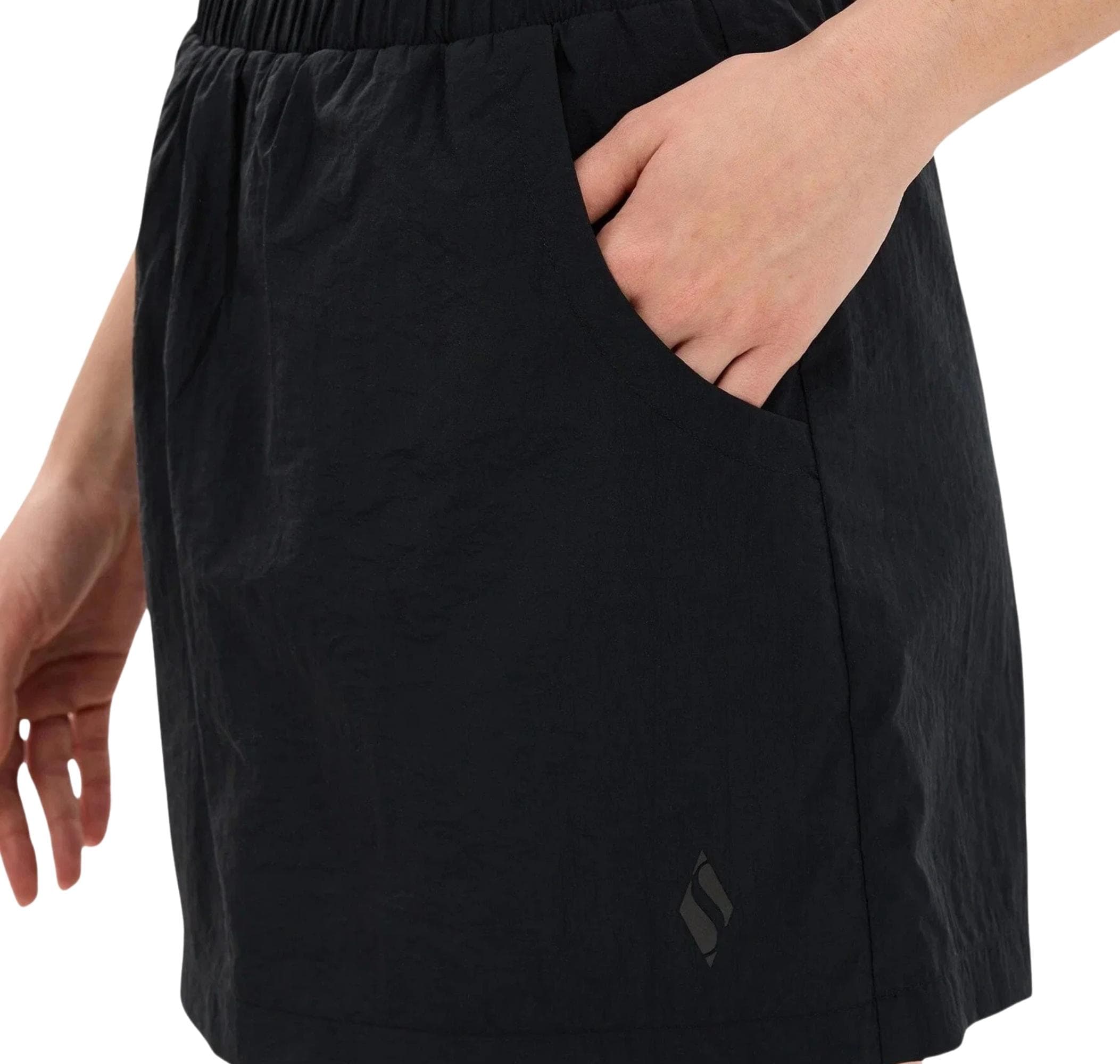 Skechers Skechers W Skort Skirt Short Kadın Şort Ve Kapri Siyah - 4