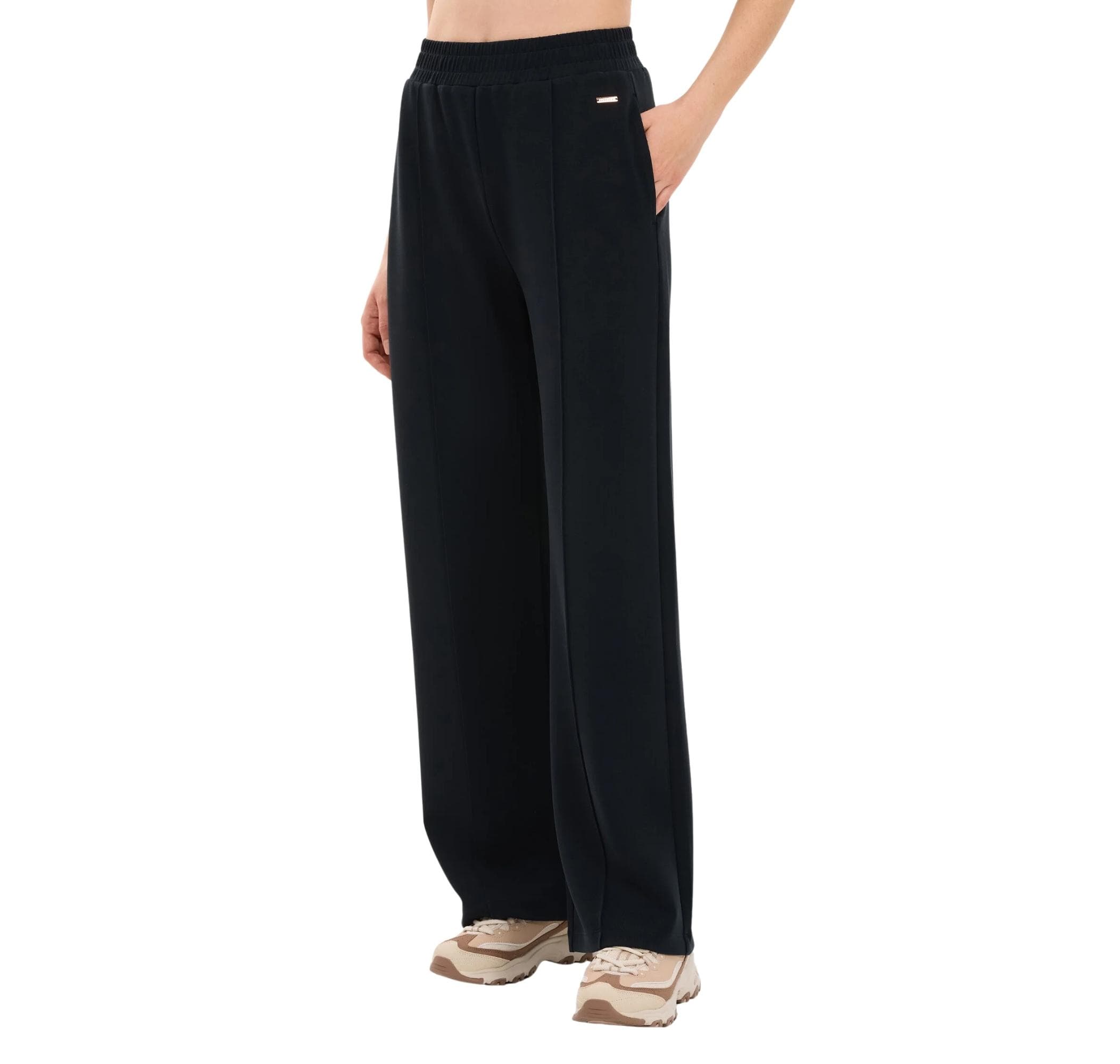 Skechers Skechers W Soft Touch Regular Sweatpant Kadın Eşofman Altı Siyah - 2