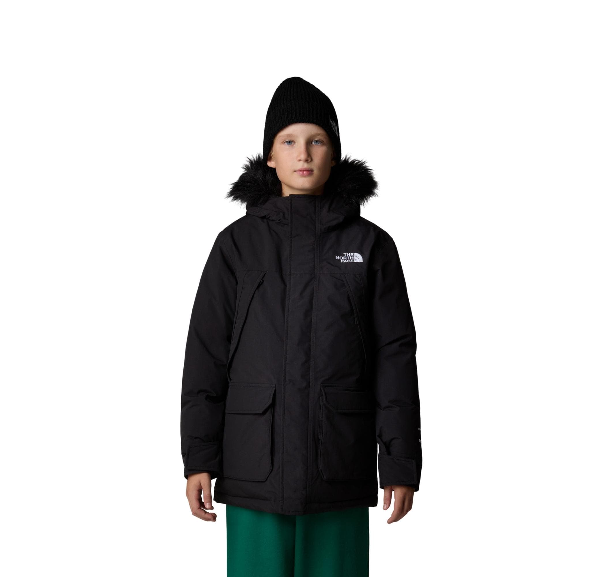 The North Face The North Face B Mcmurdo Parka Çocuk Mont Siyah - 3