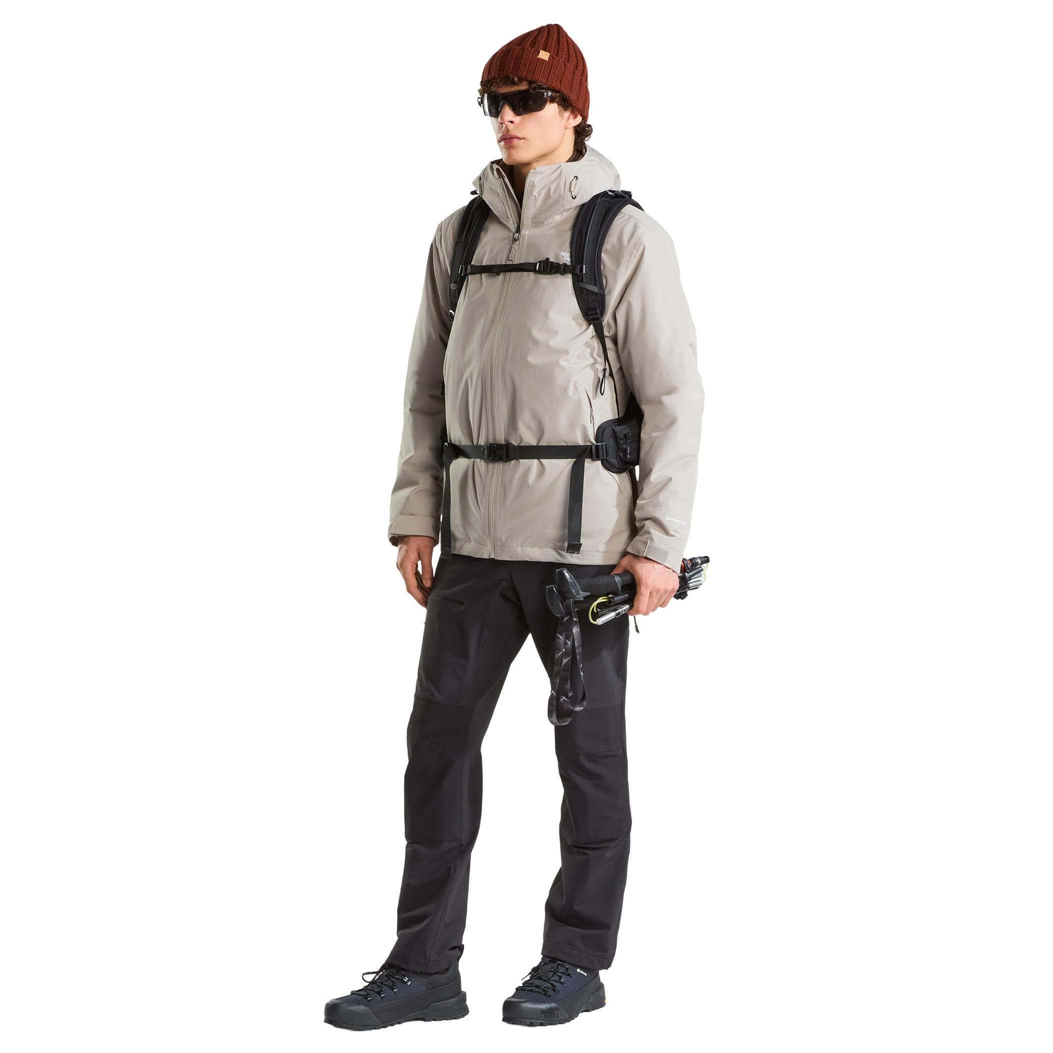 The North Face The North Face M Carto Mono Trıclımate Hooded Jacket Erkek Mont Krem - 5