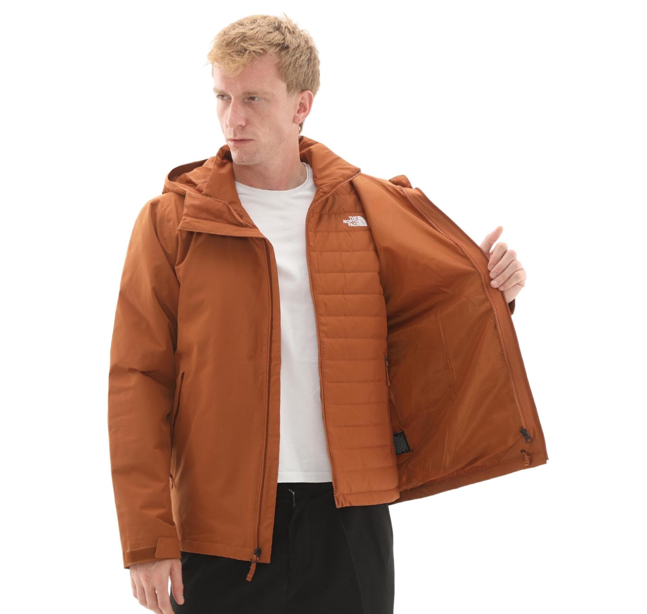 The North Face The North Face M Carto Mono Trıclımate Hooded Jacket Erkek Mont Kahve - 4