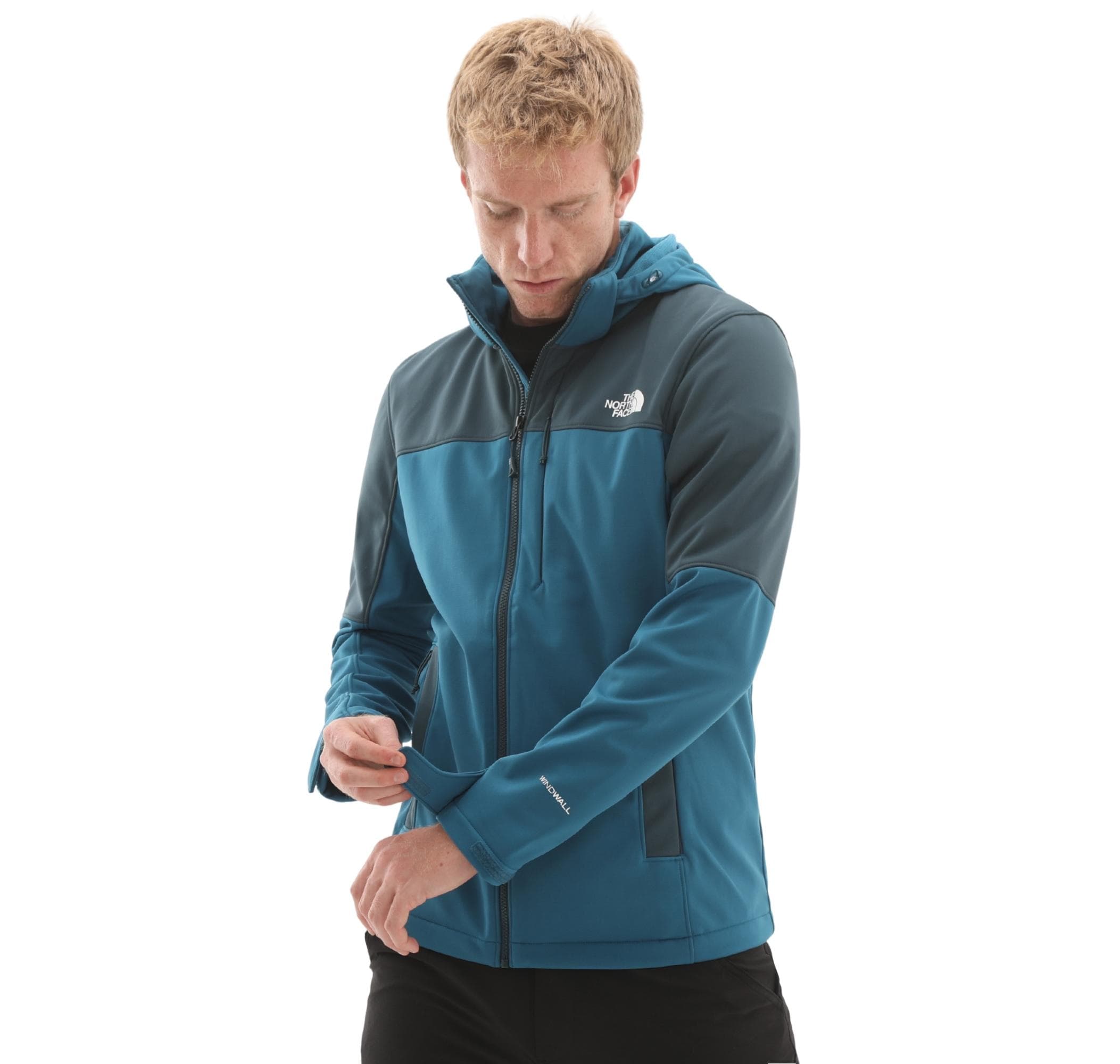 The North Face The North Face M Dıablo Softshell Detachable Hood Erkek Ceket Mavi - 3