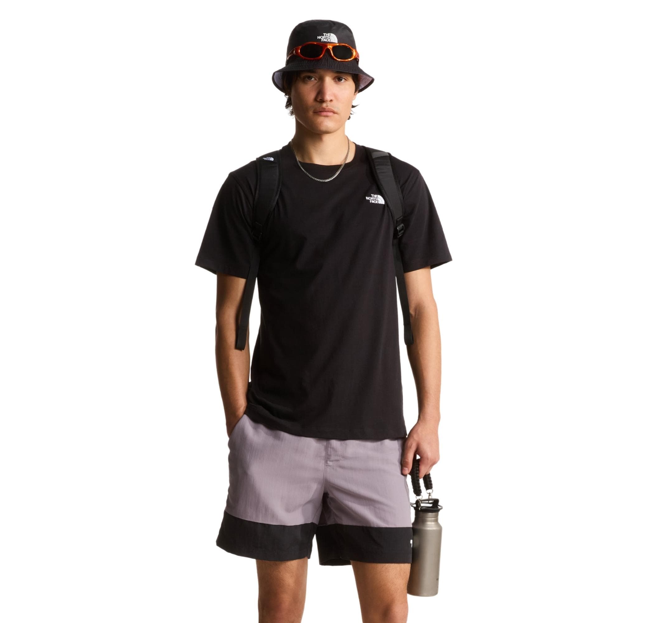 The North Face The North Face M Evolutıon Sımple Dome Regular Short Sl Erkek T-Shirt Siyah
