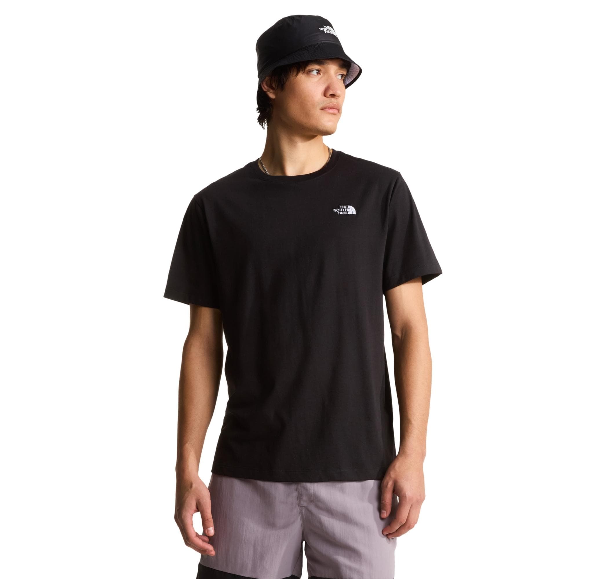 The North Face The North Face M Evolutıon Sımple Dome Regular Short Sl Erkek T-Shirt Siyah - 2