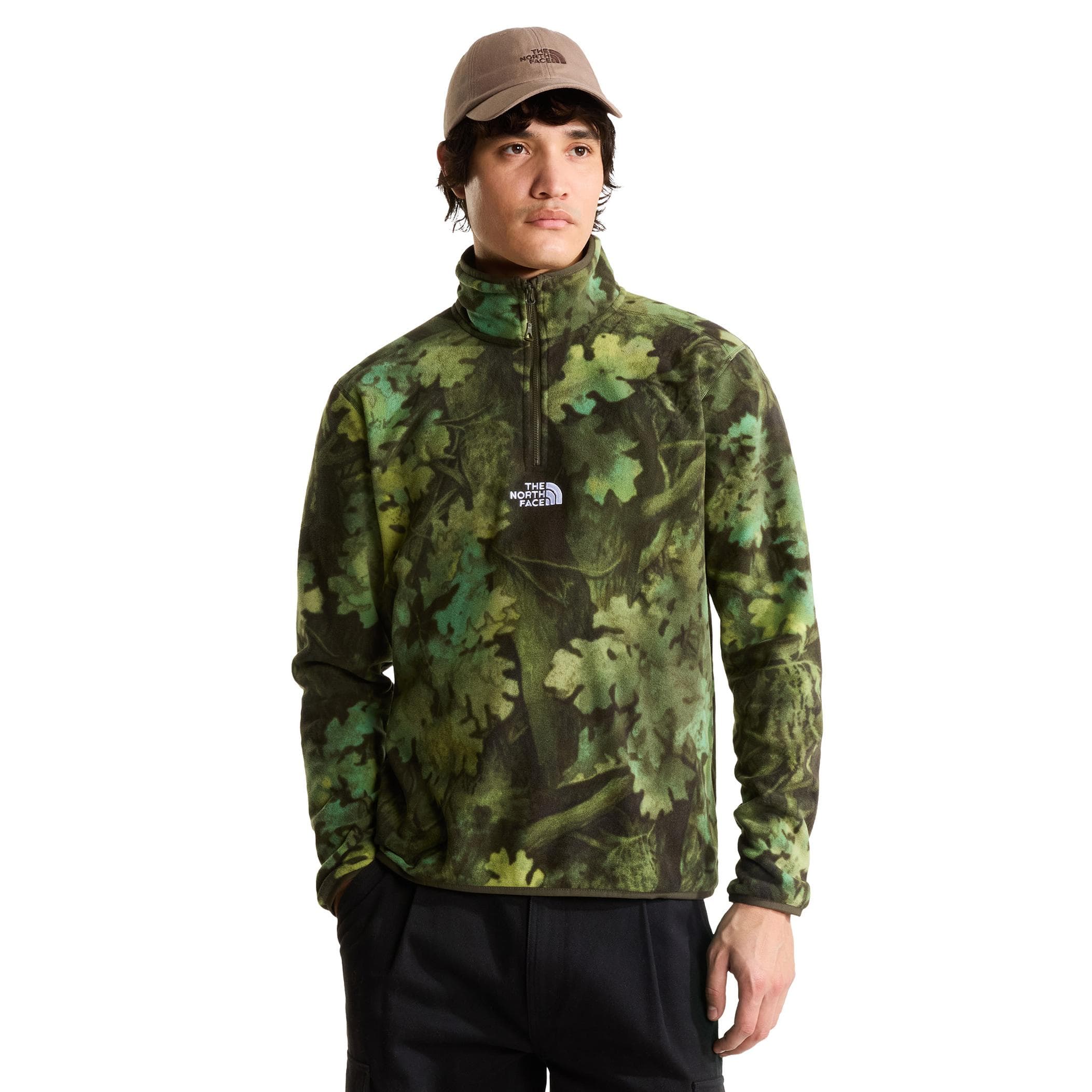 The North Face The North Face M Novelty Logo Glacıer 1-4 Zıp - Prınt Erkek