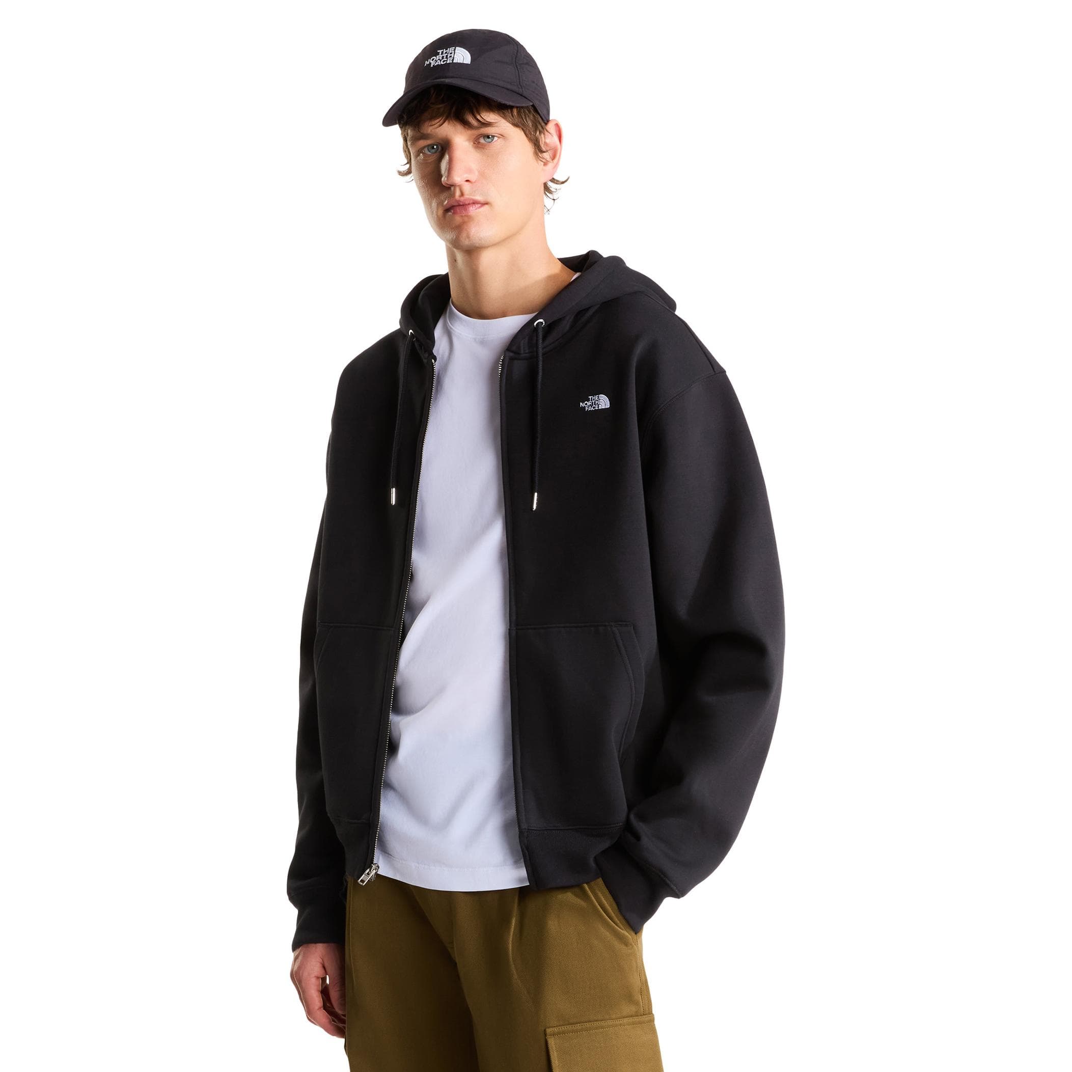The North Face The North Face M Tnf Essentıal Sımple Dome Rlx Full Zıp Erkek Sweatshirt - 2