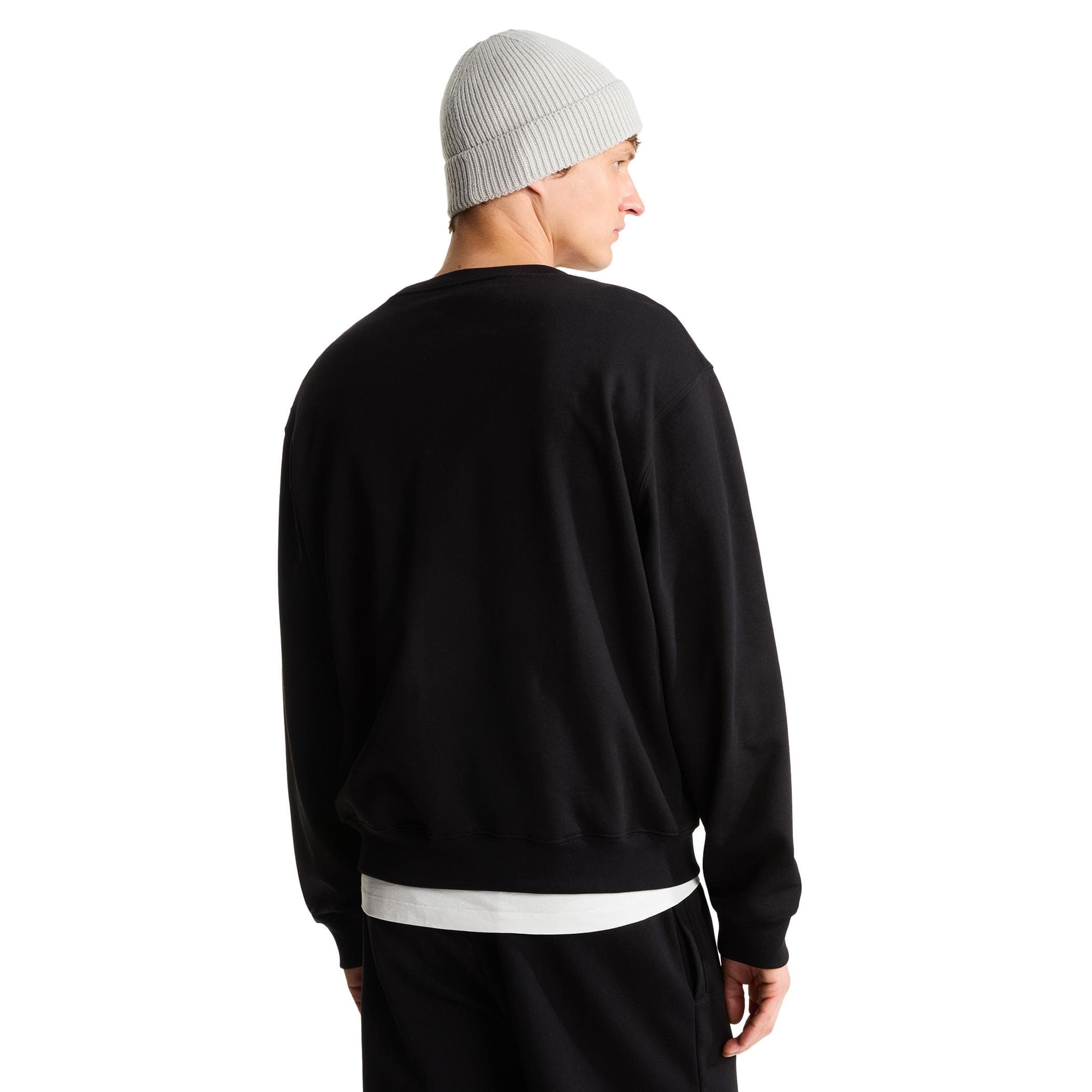 The North Face The North Face M Tnf Essentıal Terry Sımple Dome Relaxe Erkek Sweatshirt Siyah - 2