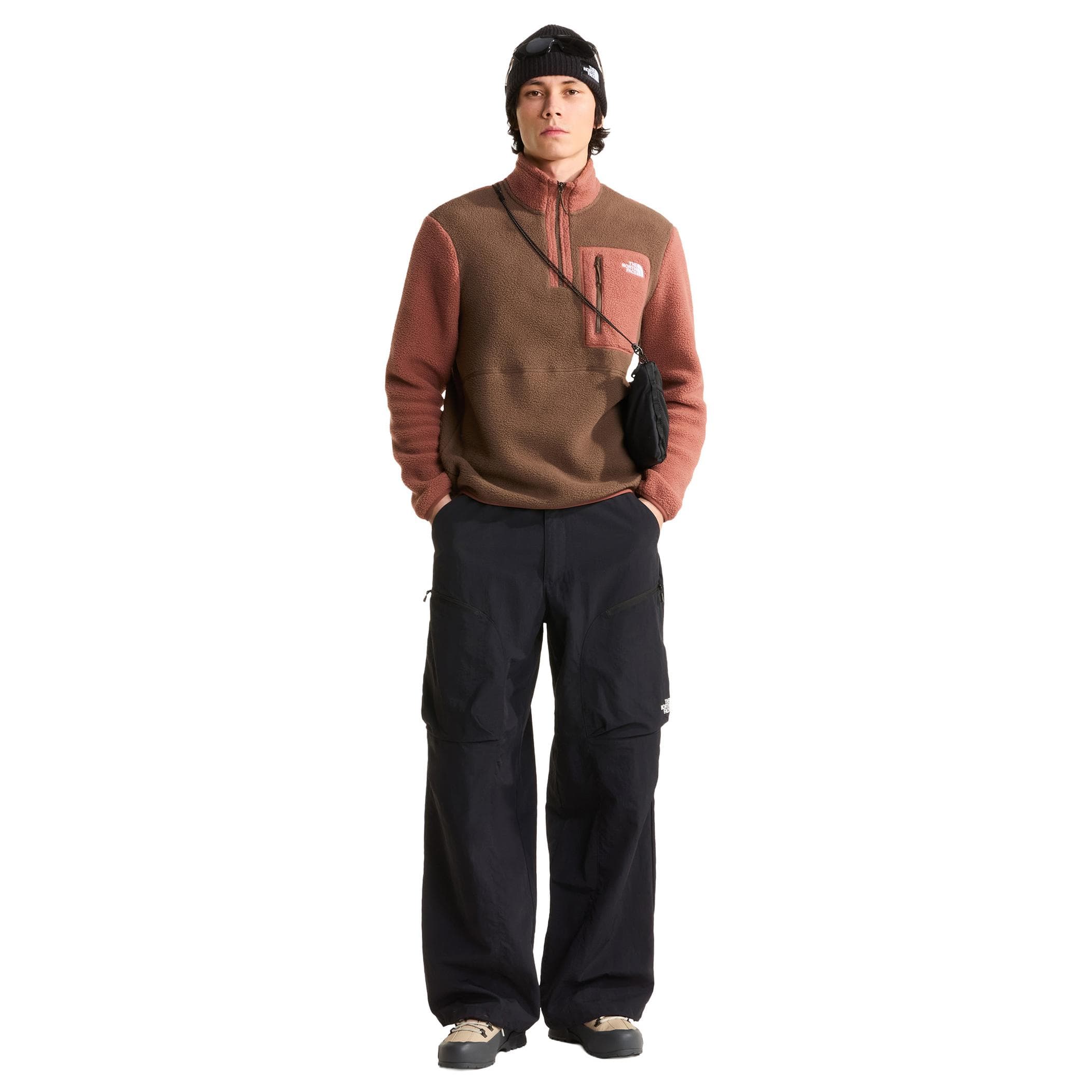 The North Face The North Face M Yumıorı 1-4 Zıp Erkek Sweatshirt Kahve - 3