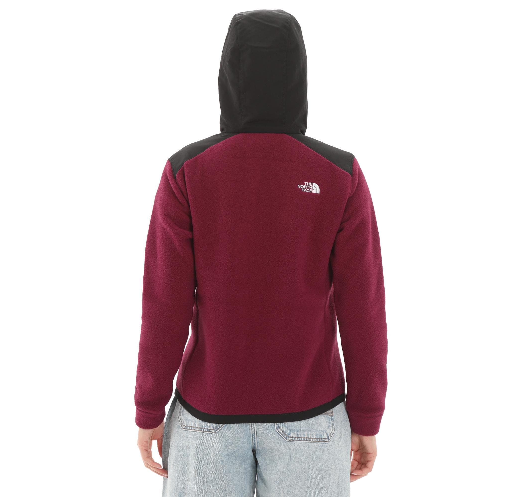 The North Face The North Face W Alpıne Polartec 200 F-Z Hooded Jacket Kadın Ceket Mor - 4