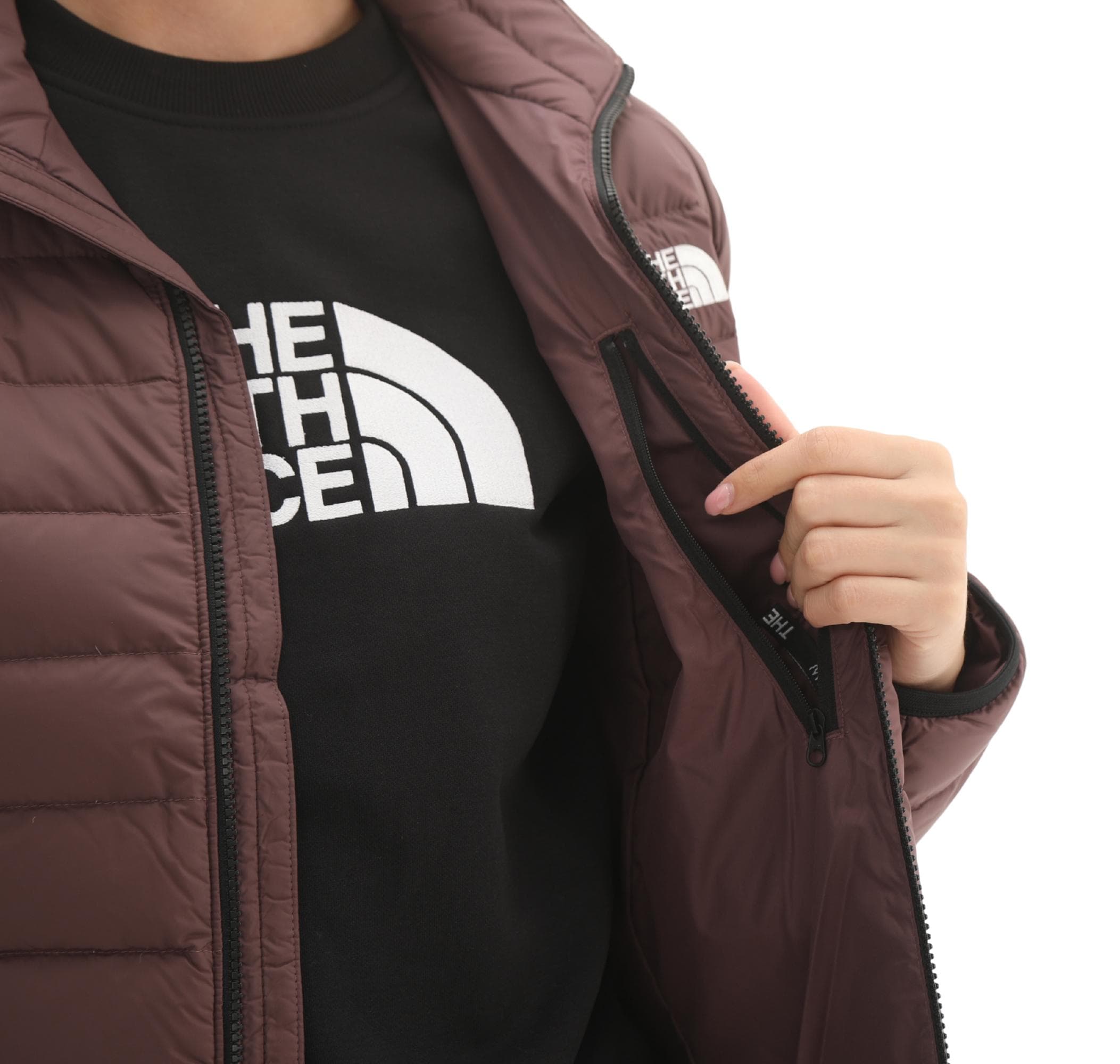 The North Face The North Face W Classıc Down Jacket Kadın Ceket Mor - 5