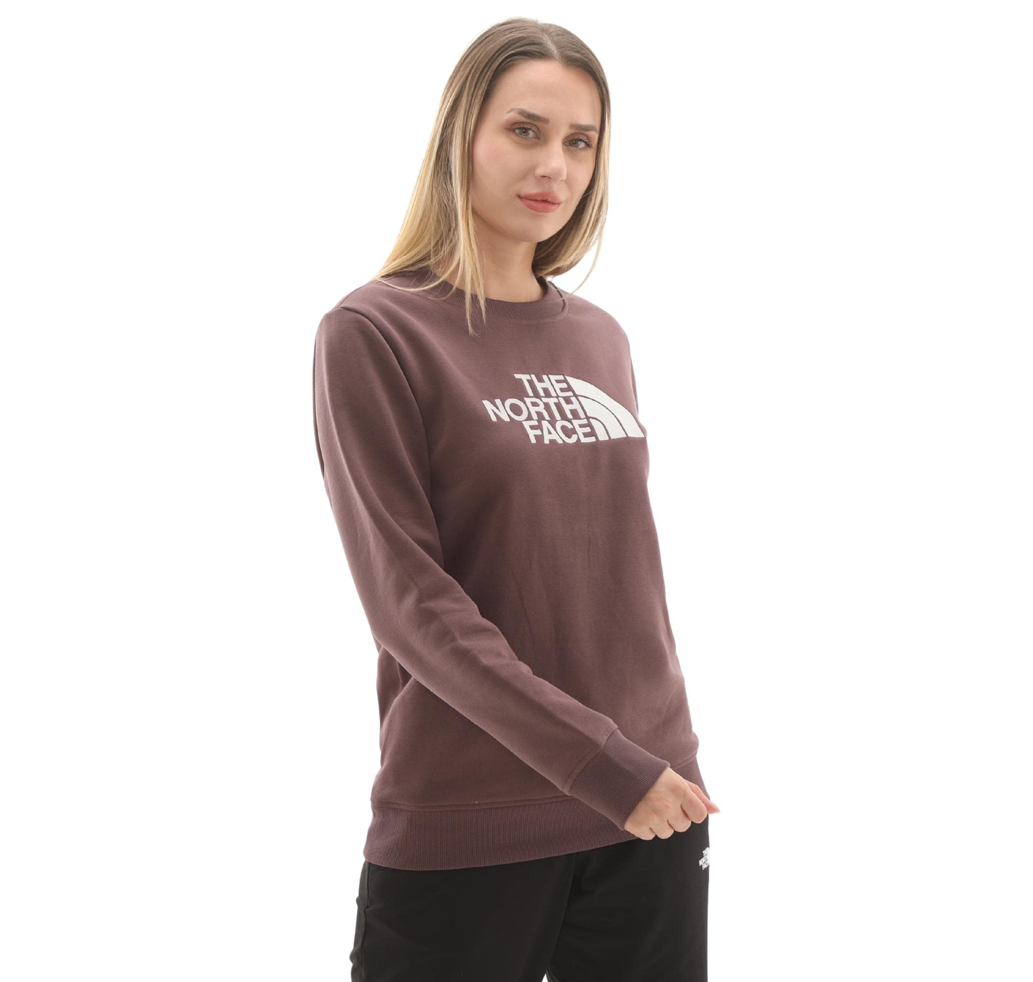 The North Face The North Face W Drew Peak Crew Kadın Sweatshirt Bordo - 3