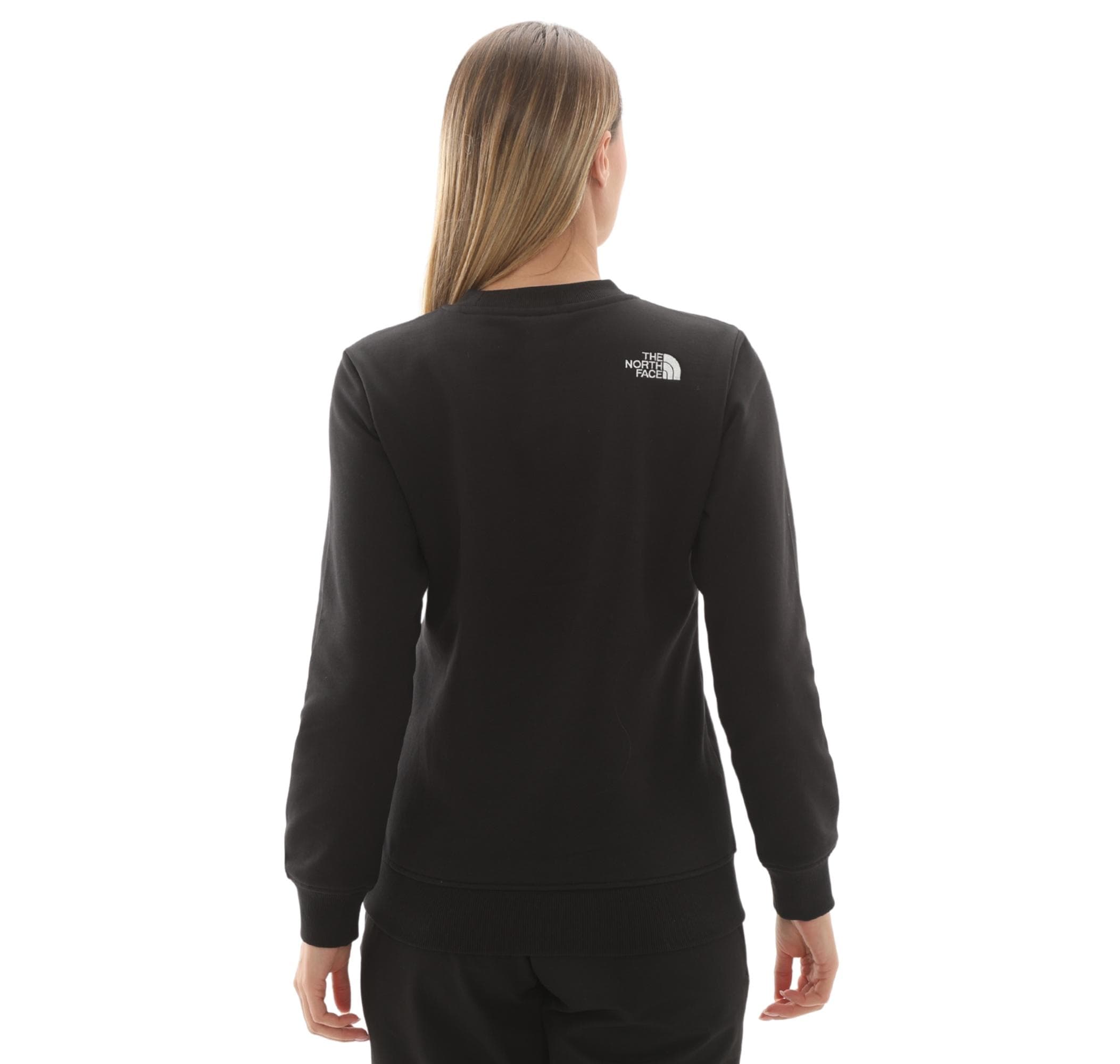 The North Face The North Face W Drew Peak Crew Kadın Sweatshirt Siyah - 4