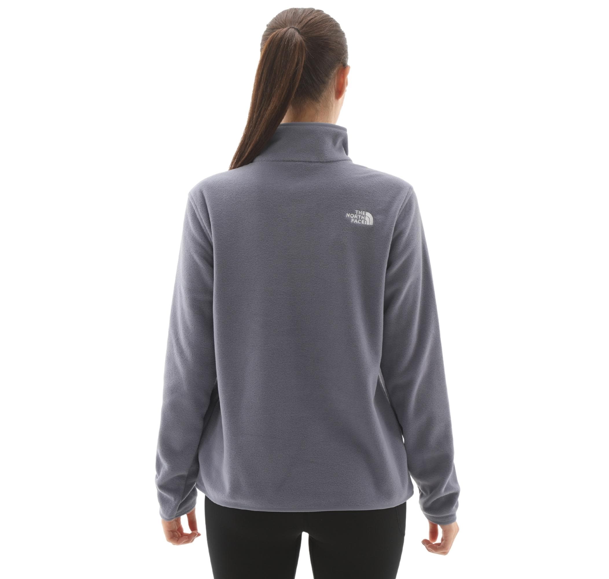 The North Face The North Face W Glacıer Fleece 1-4 Zıp Jacket Kadın Sweatshirt Mor - 4