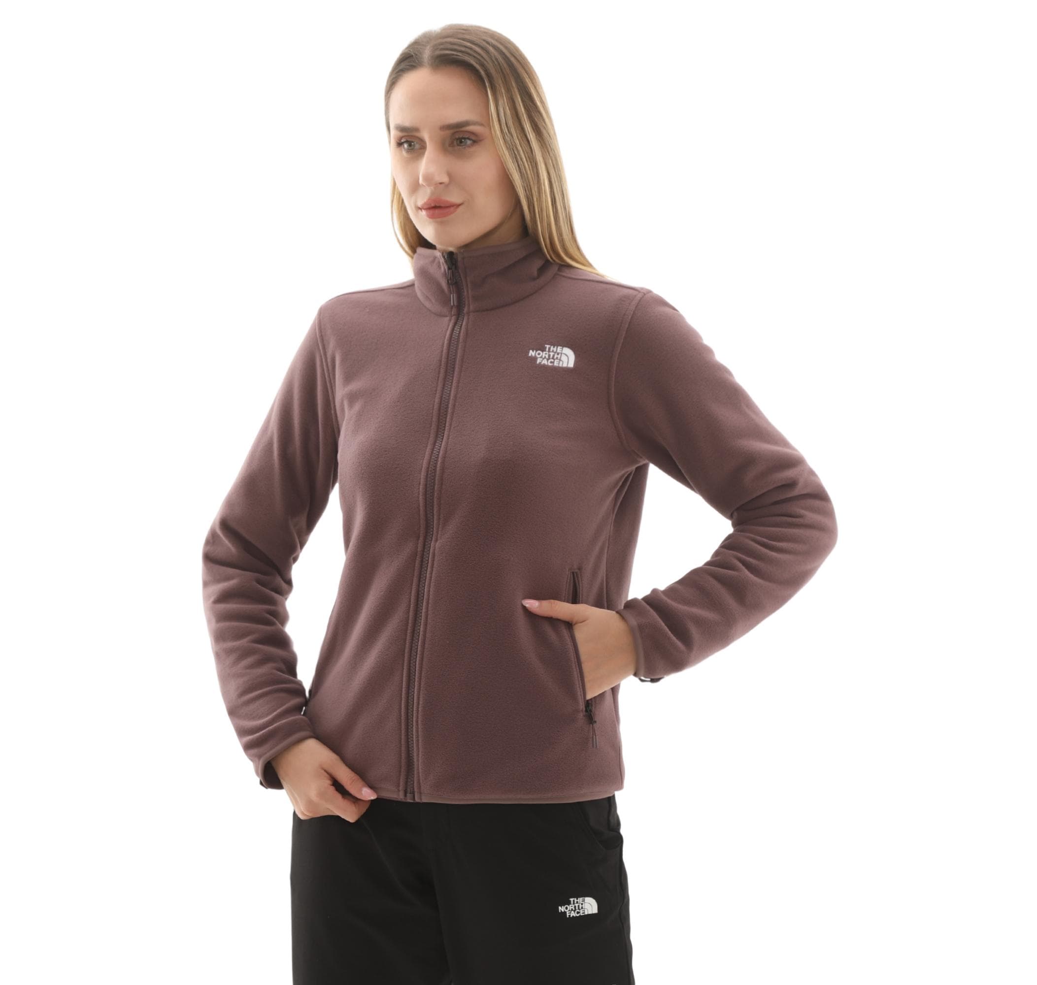 The North Face The North Face W Glacıer Fleece Jacket Kadın Ceket Pembe - 3
