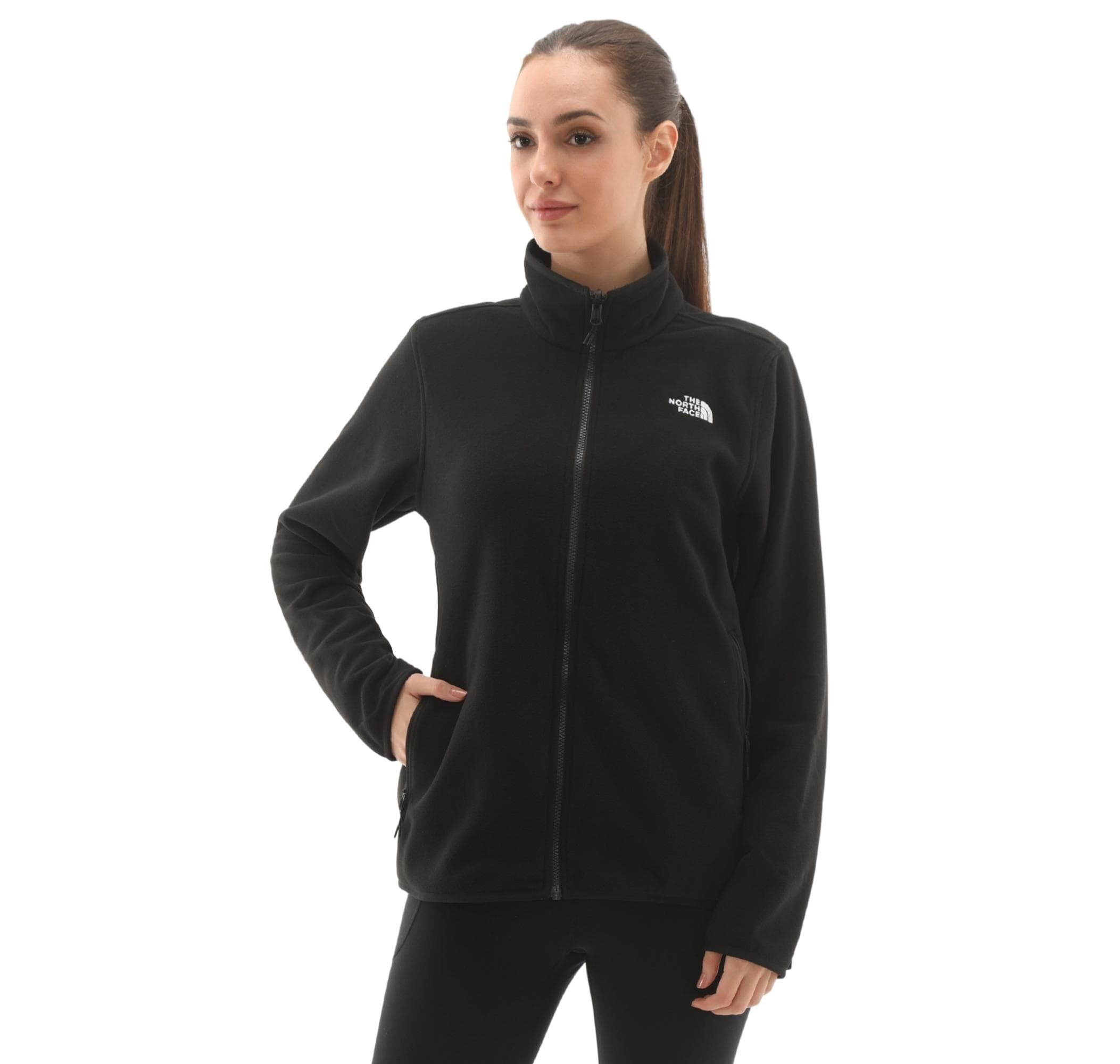 The North Face The North Face W Glacıer Fleece Jacket Kadın Ceket Siyah