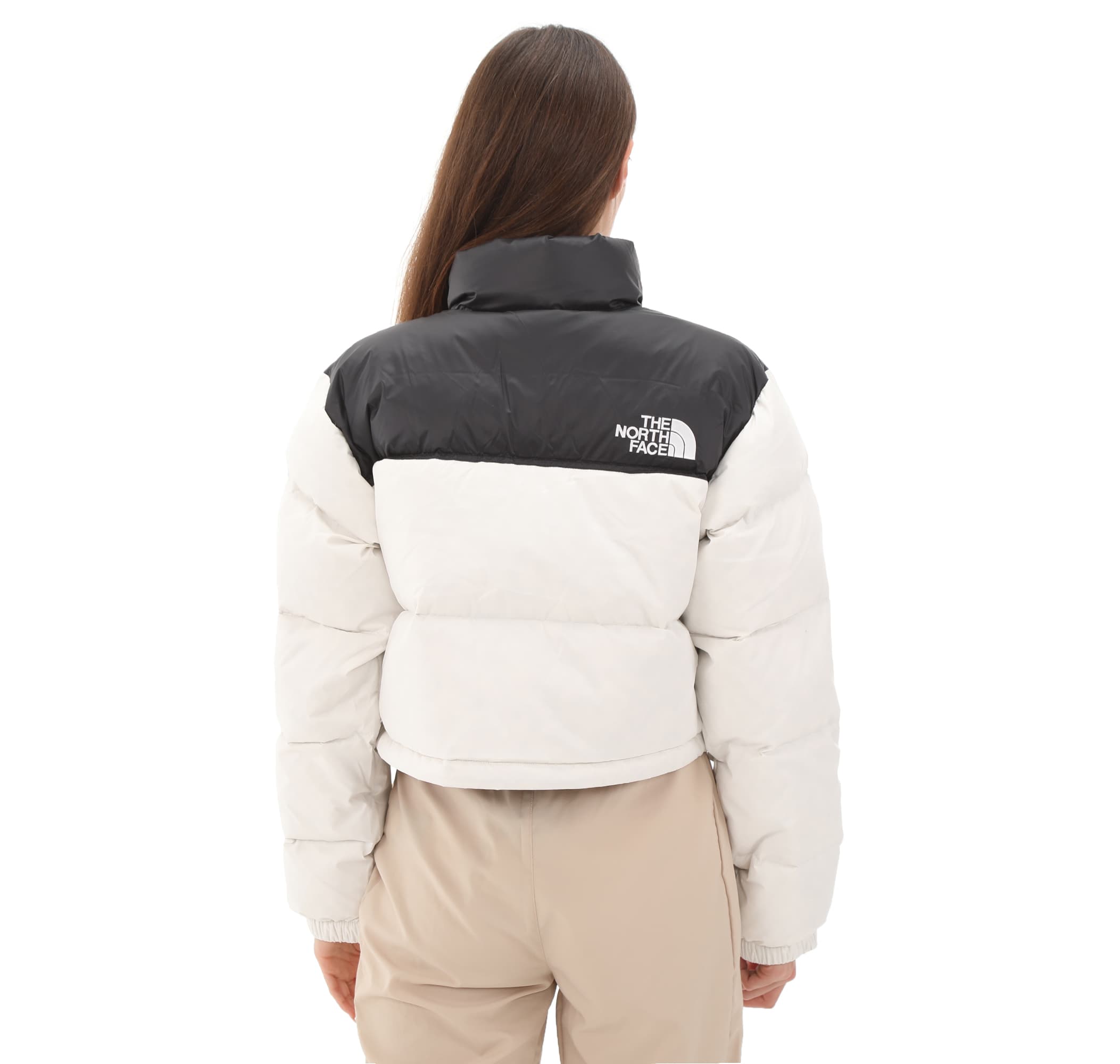 The North Face The North Face W Nuptse Short Jacket Kadın Mont Beyaz - 6