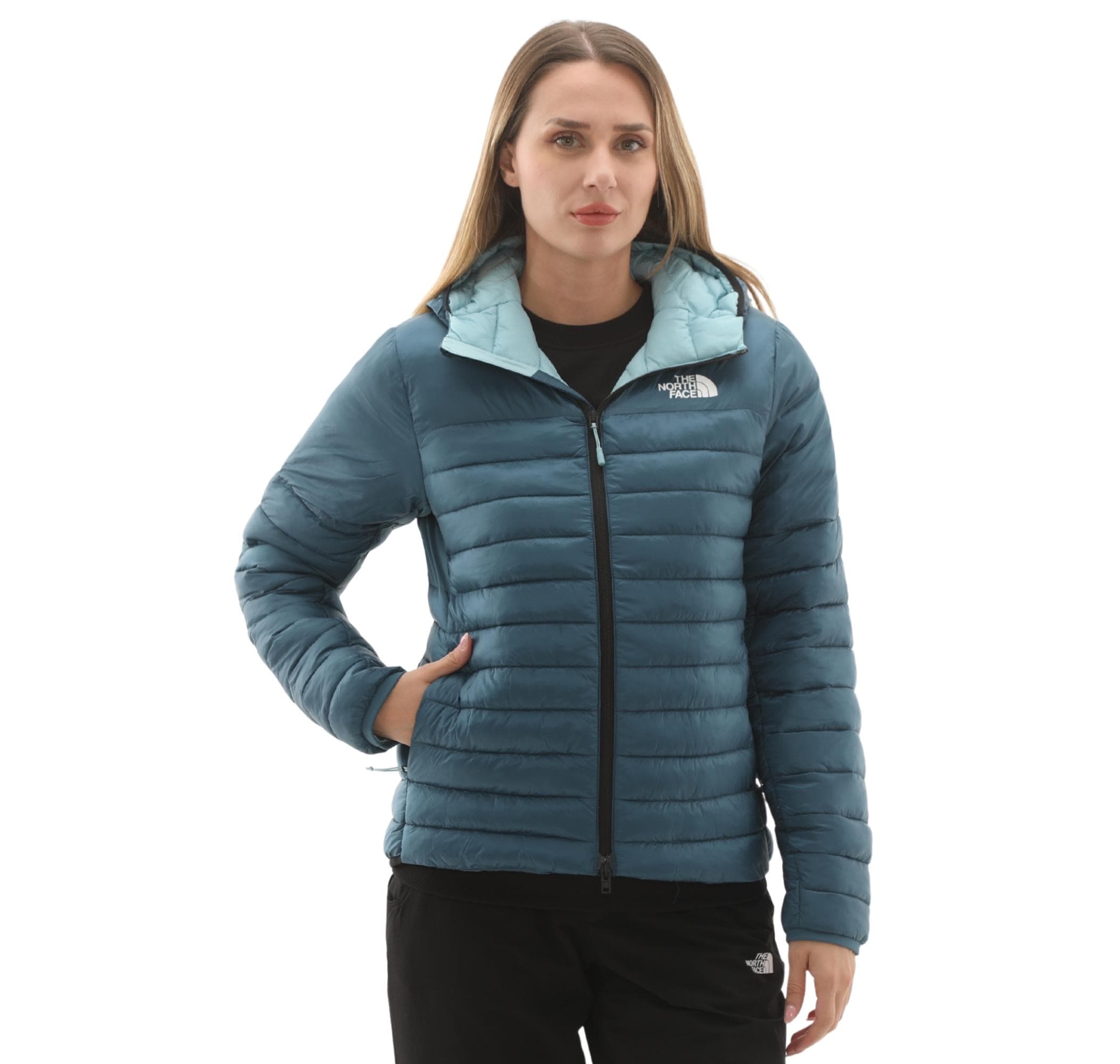 The North Face The North Face W Terra Peak Hoodıe Kadın Ceket Mavi