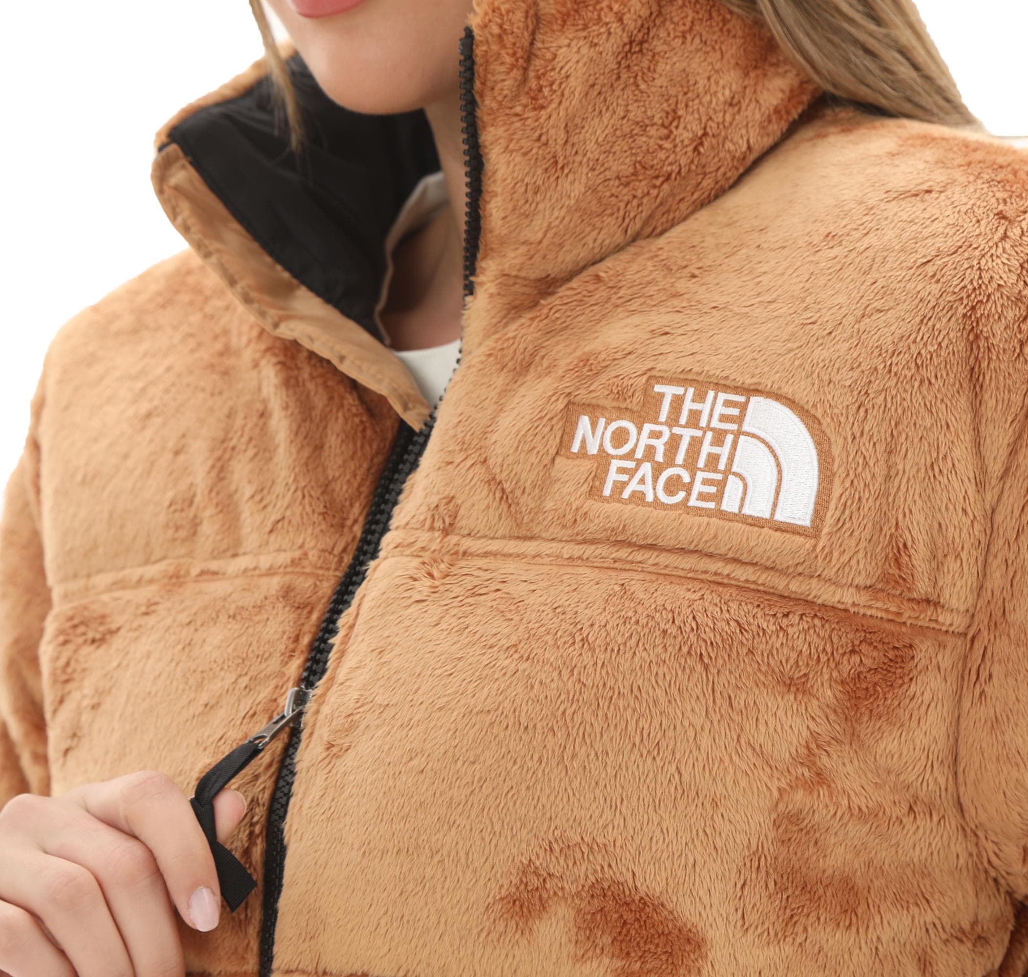 The North Face The North Face W Versa Velour Nuptse Jacket Kadın Mont Kahve - 5