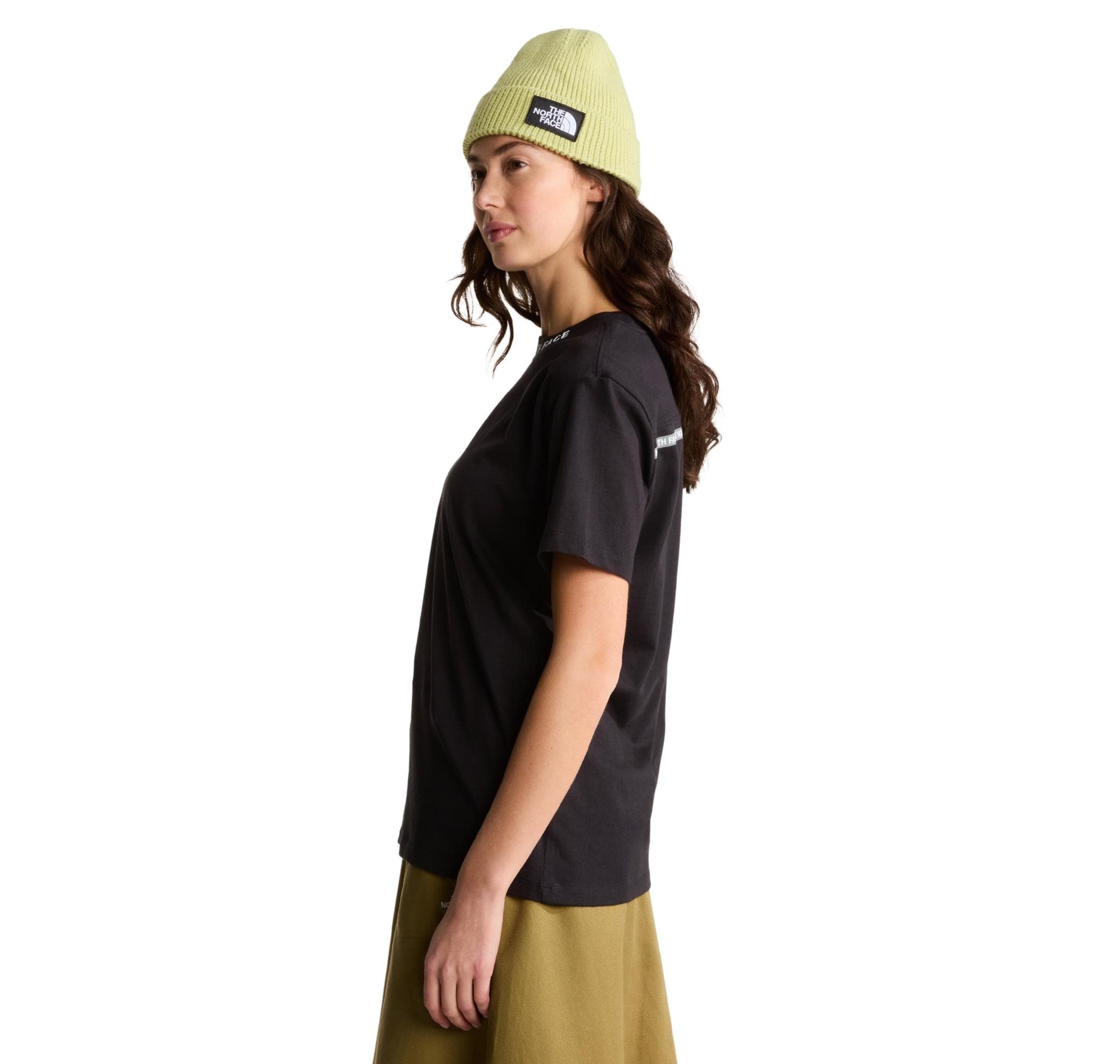The North Face The North Face W Zumu Relaxed Short Sleeve Tee-Graphıc Kadın T-Shirt Siyah - 3