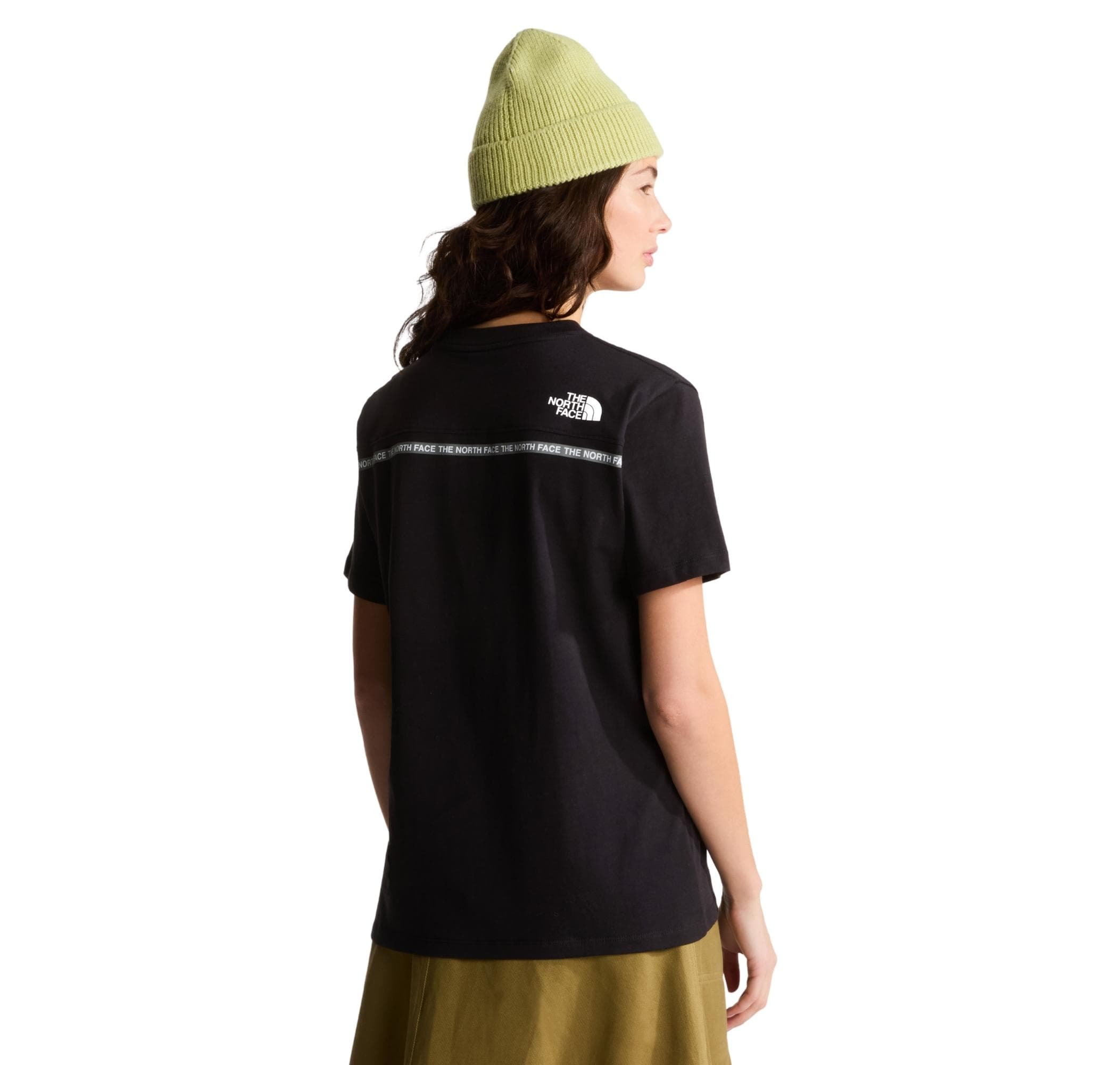 The North Face The North Face W Zumu Relaxed Short Sleeve Tee-Graphıc Kadın T-Shirt Siyah - 4