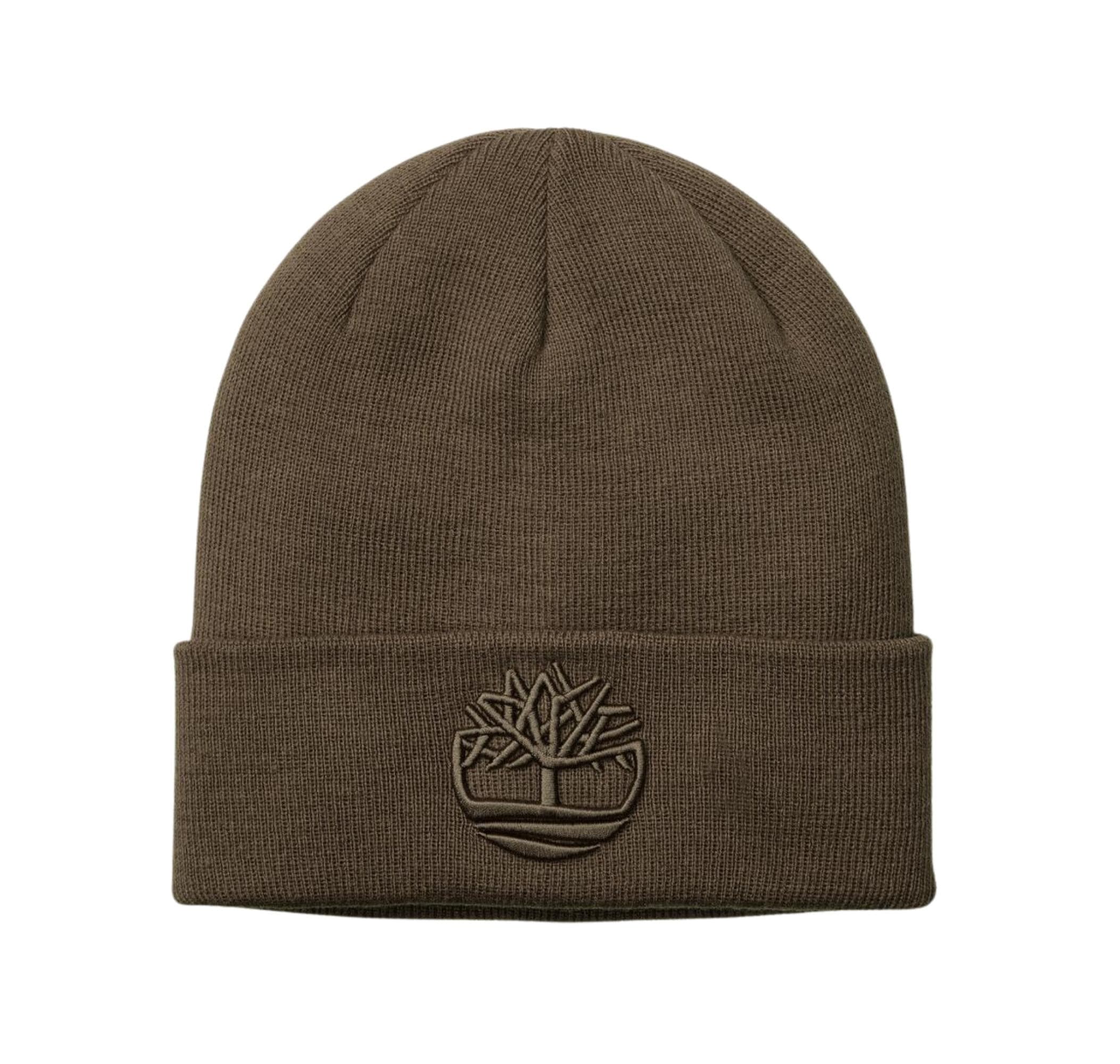 Timberland Timberland 3D Embroidery Beanie Erkek Kahve
