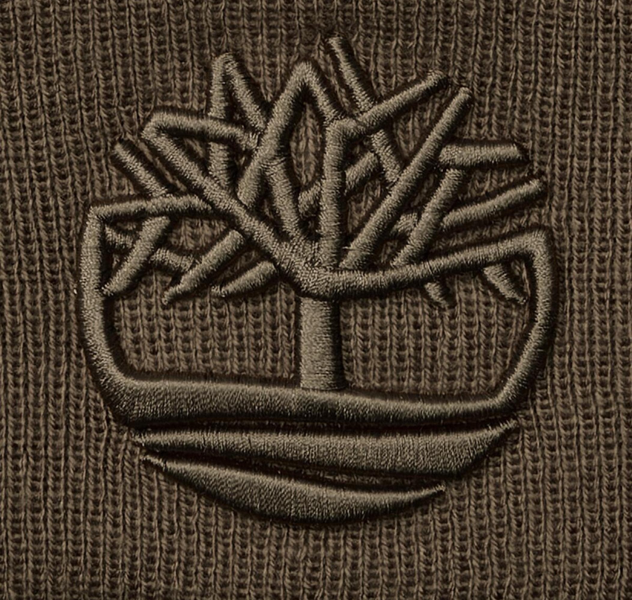 Timberland Timberland 3D Embroidery Beanie Erkek Kahve - 3