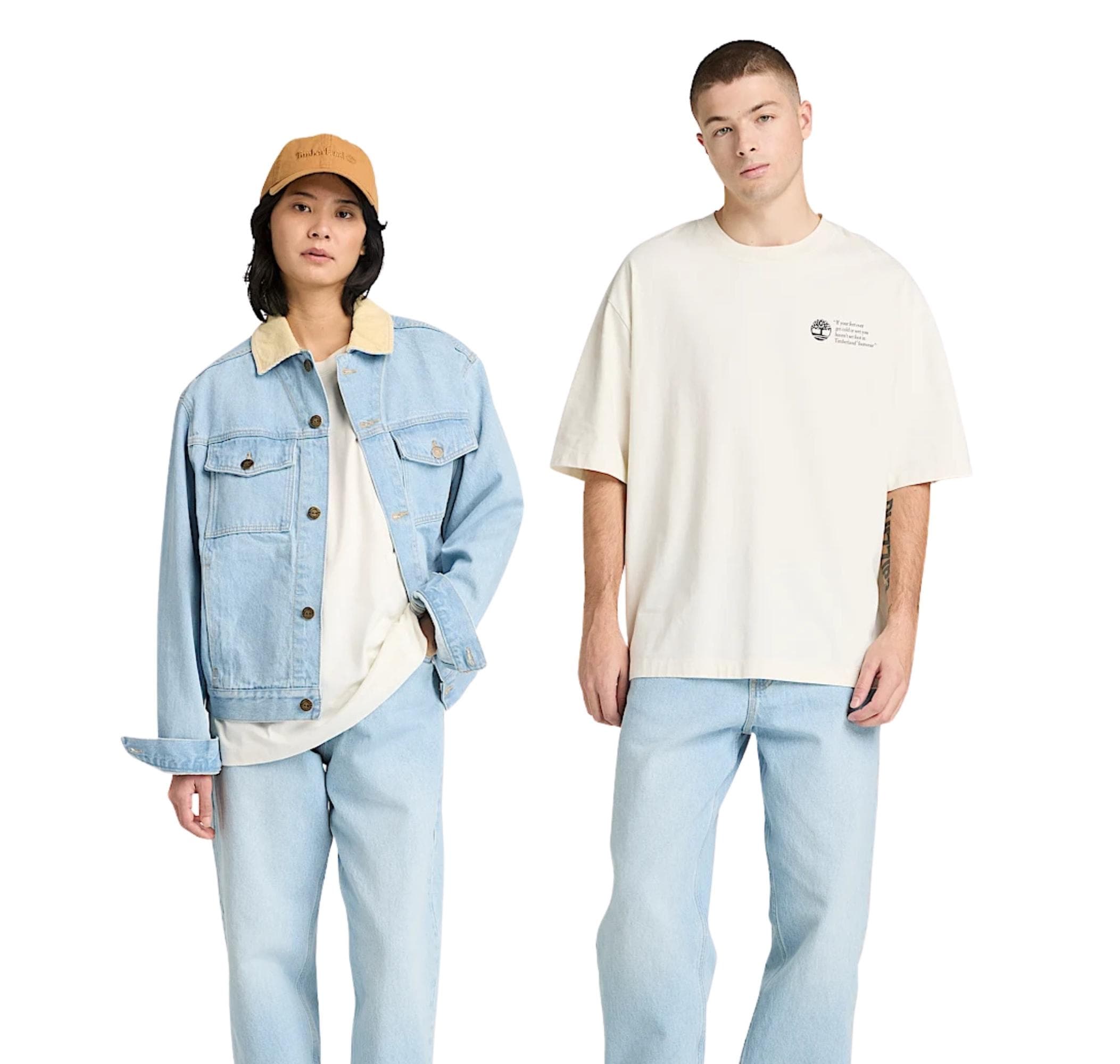 Timberland Timberland Archive Boot" Tee Erkek T-Shirt Krem - 2