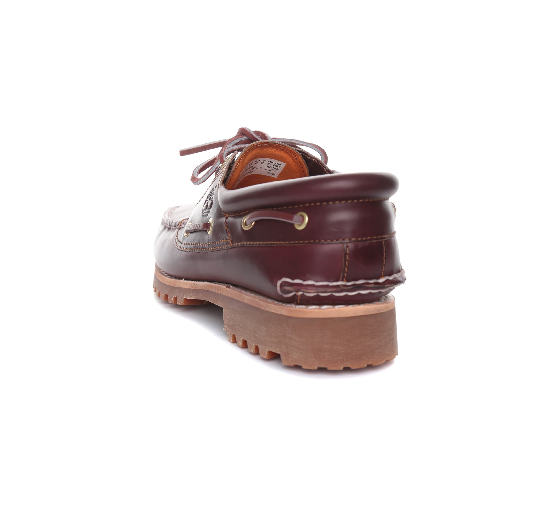 Timberland Timberland Authentic Boat Shoe Erkek Spor Ayakkabı Bordo - 3