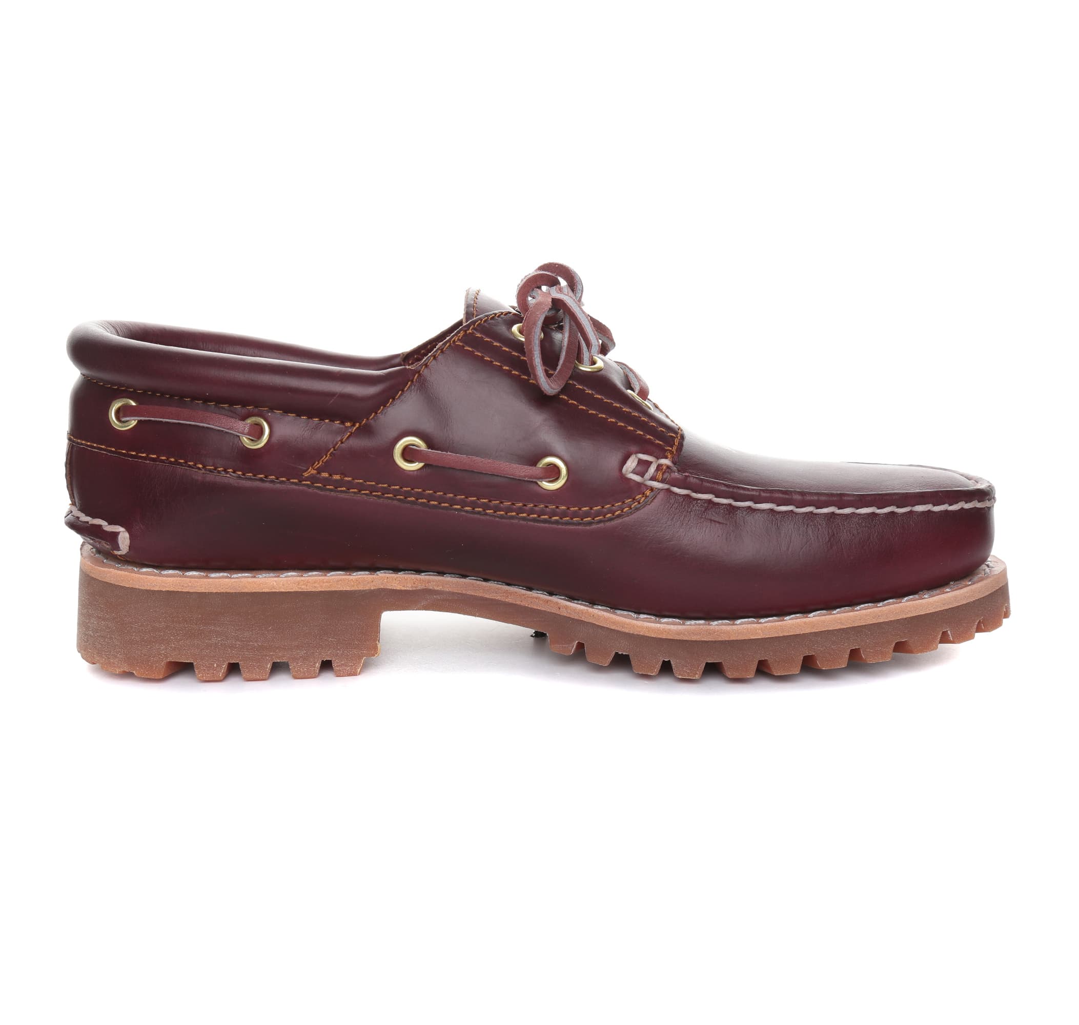 Timberland Timberland Authentic Boat Shoe Erkek Spor Ayakkabı Bordo - 4