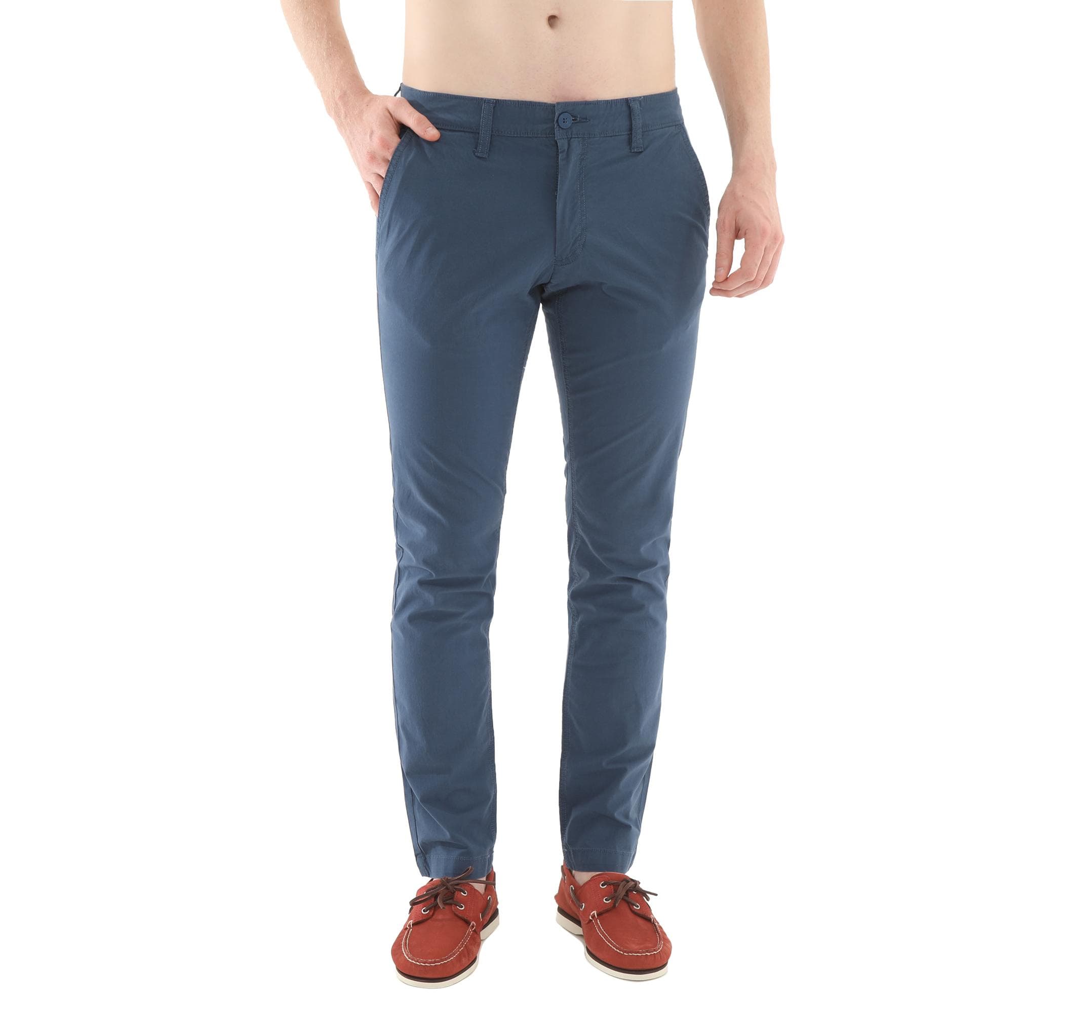 Timberland Timberland Claremont Poplin Chino Pant Erkek Pantolon Mavi - 3