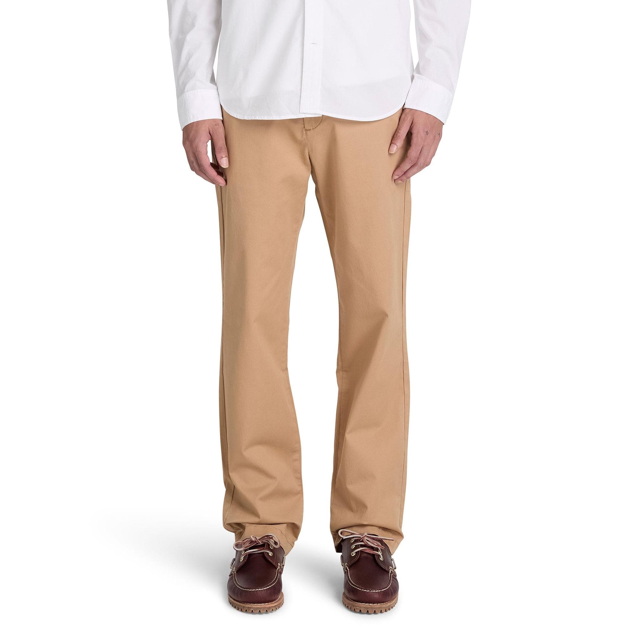 Timberland Timberland Claremont Twill Chino Pants (Straight) Erkek Pantolon Sütlü Kahve
