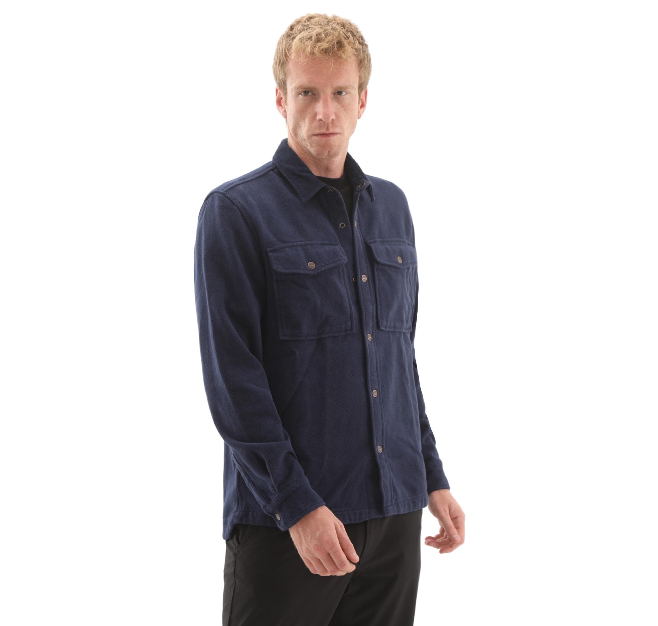 Timberland Timberland Corduroy Collar Utility Overshirt Erkek Ceket Lacivert - 2